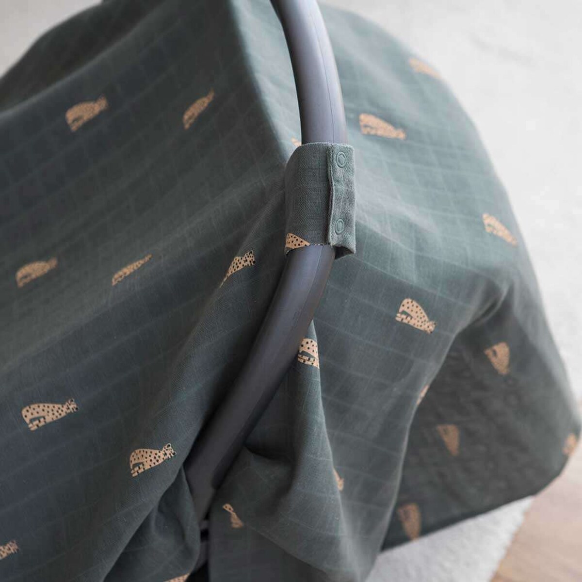 Protector asiento de coche Gloop Savana Verde-3