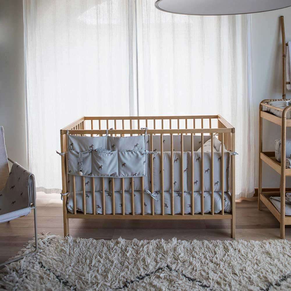 Protector de cuna Bebé Completo Gloop - Beige Beige-3