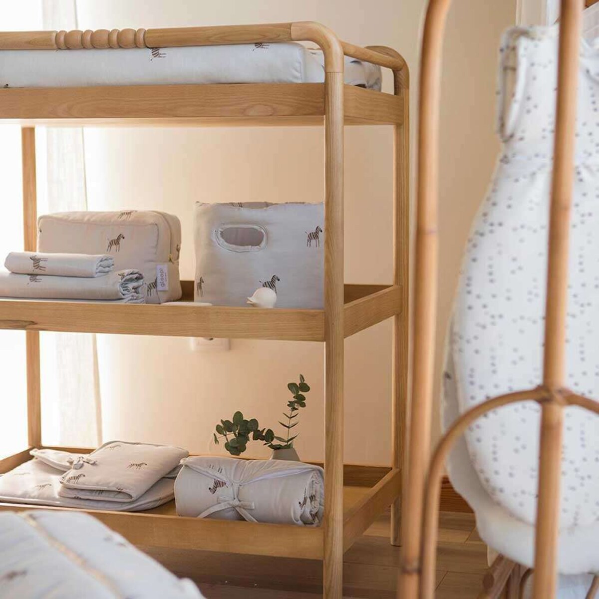 Cambiador de viaje Gloop Beige-3