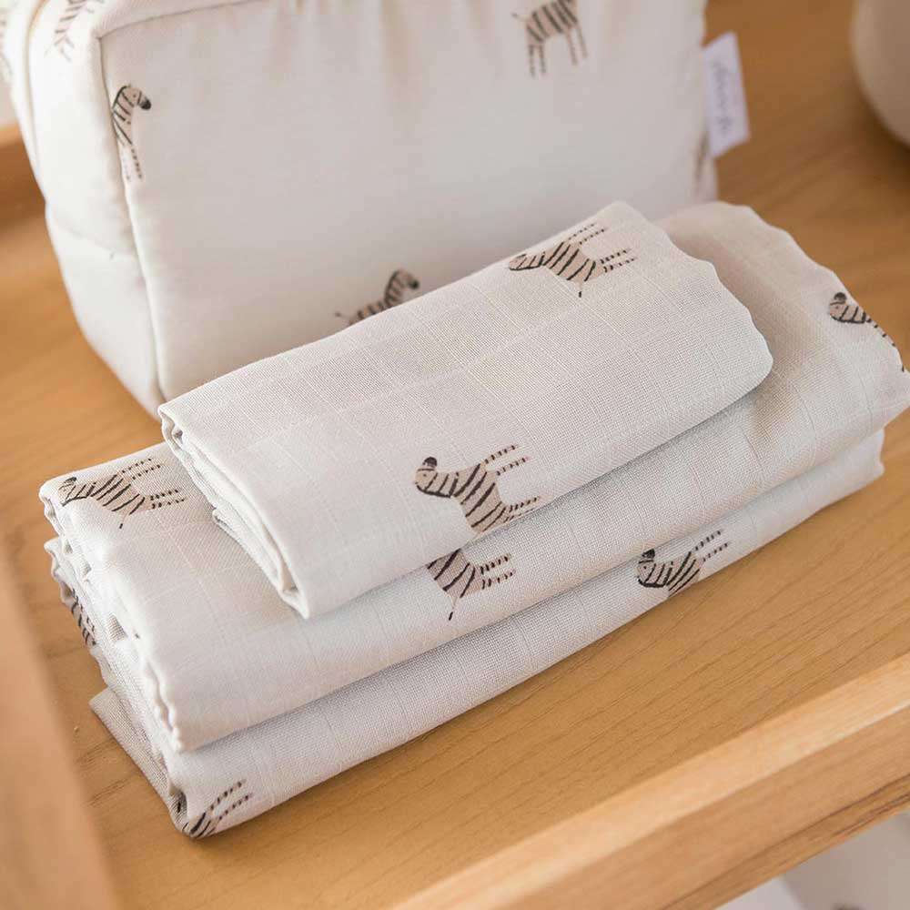 Pack 2 muselinas Naninhas Gloop - Beige Beige-2
