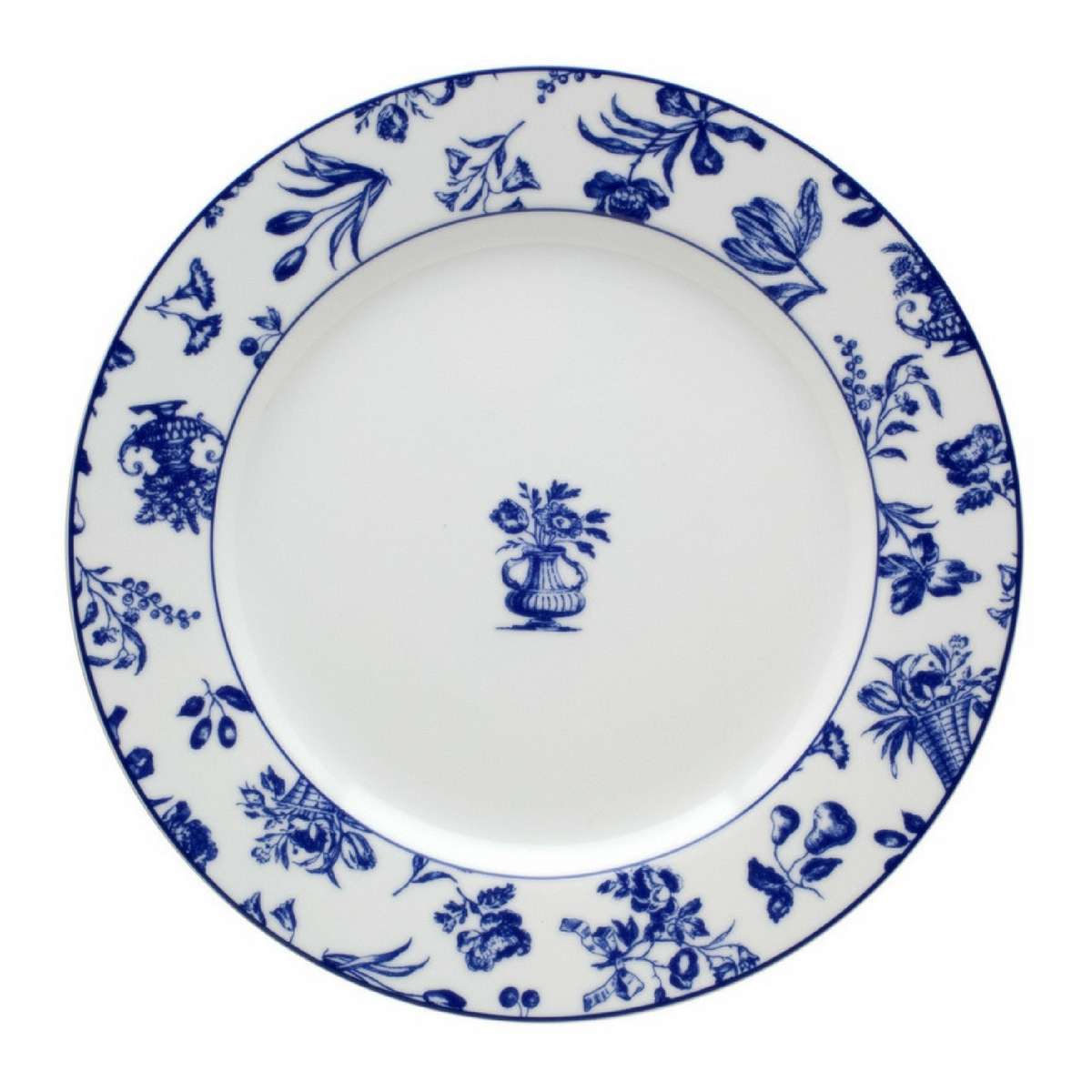 Imagen 1 de Plato llano Chintz Azul Vista Alegre - Azul Azul