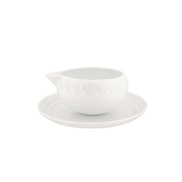 Imagen 0 de Salsera con plato Ornament Vista Alegre