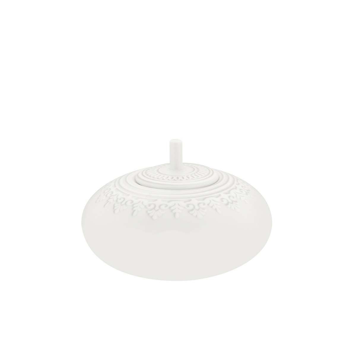 Azucarero Ornament Vista Alegre - Blanco Blanco-1