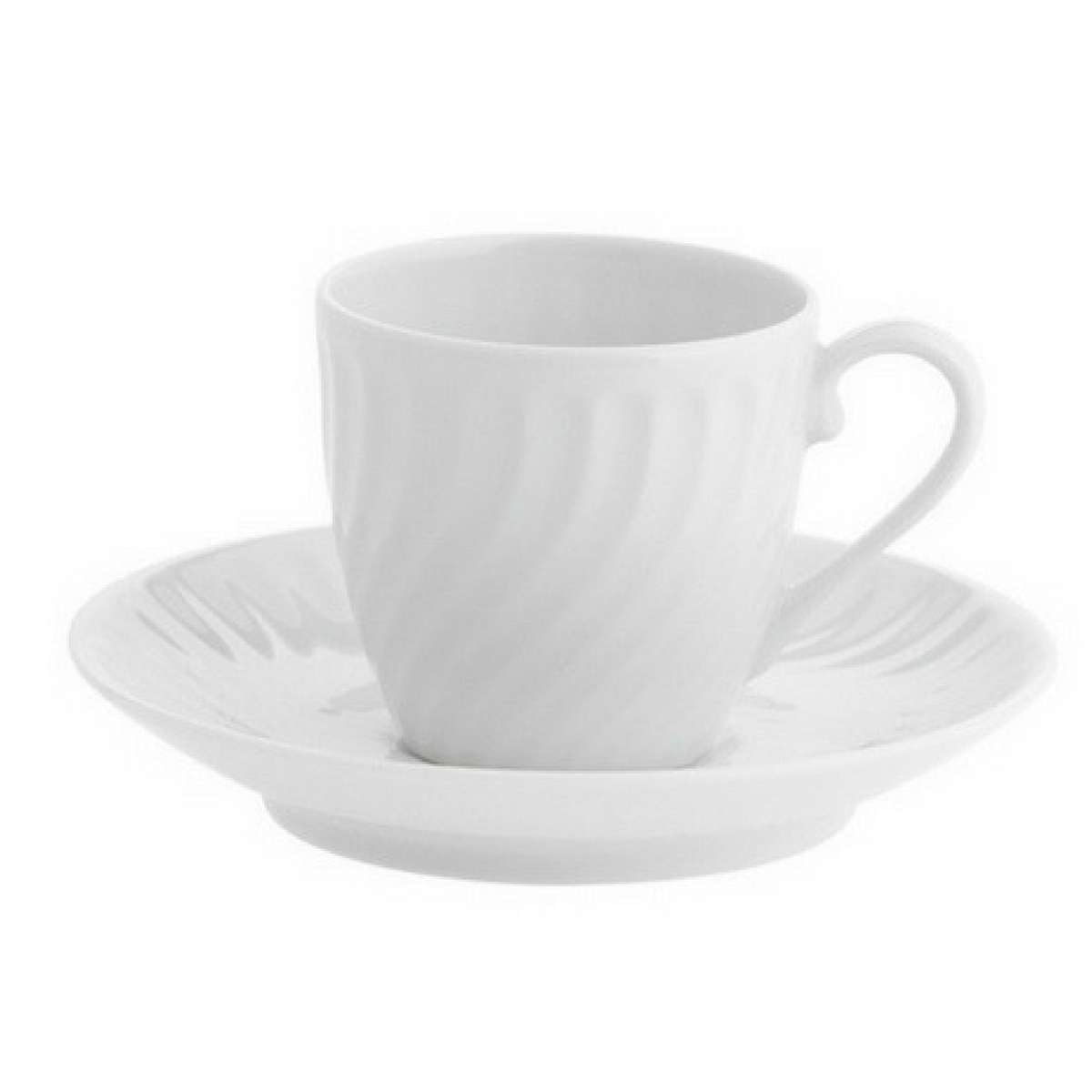 Imagen 0 de Taza de café con plato Sagres Vista Alegre Blanco
