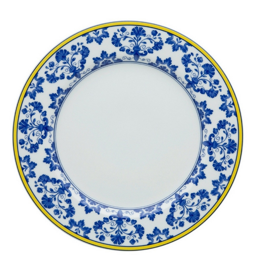 Imagen 0 de Plato Llano Castelo Branco Vista Alegre Azul