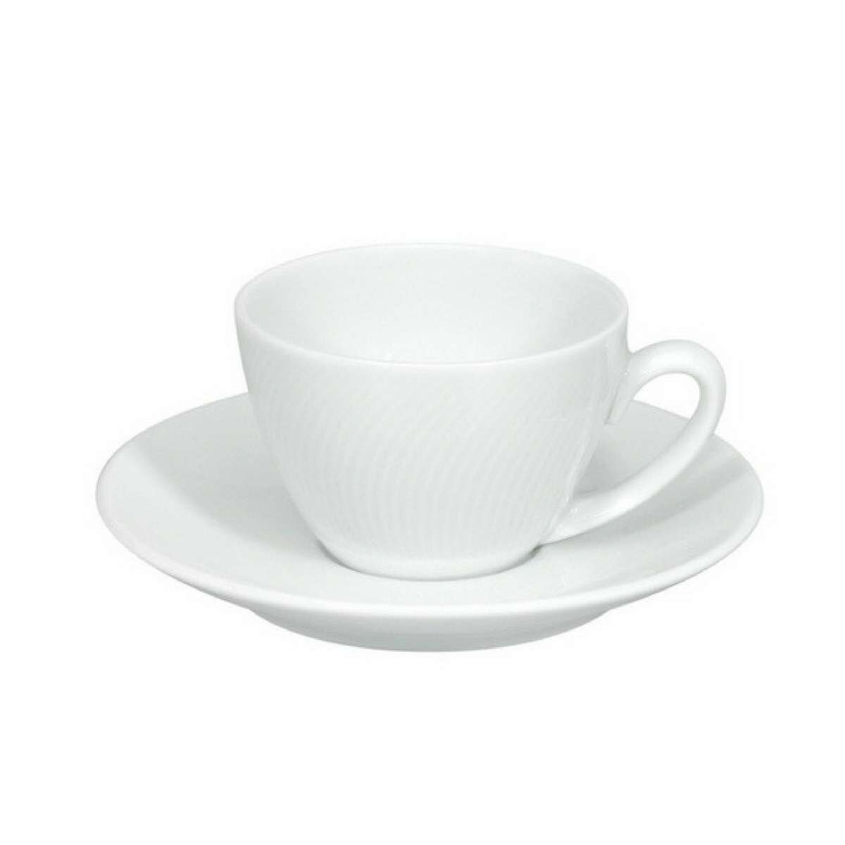 Taza de café con plato Spirit White Vista Alegre Blanco-1