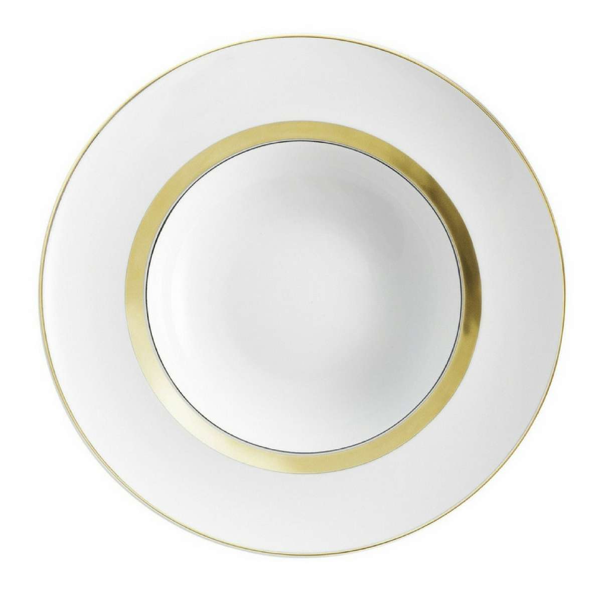 Imagen 1 de Plato hondo Domo Gold Vista Alegre - Oro Oro