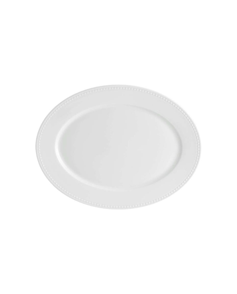 Imagen 1 de Fuente Oval Perla Vista Alegre - Blanco Blanco