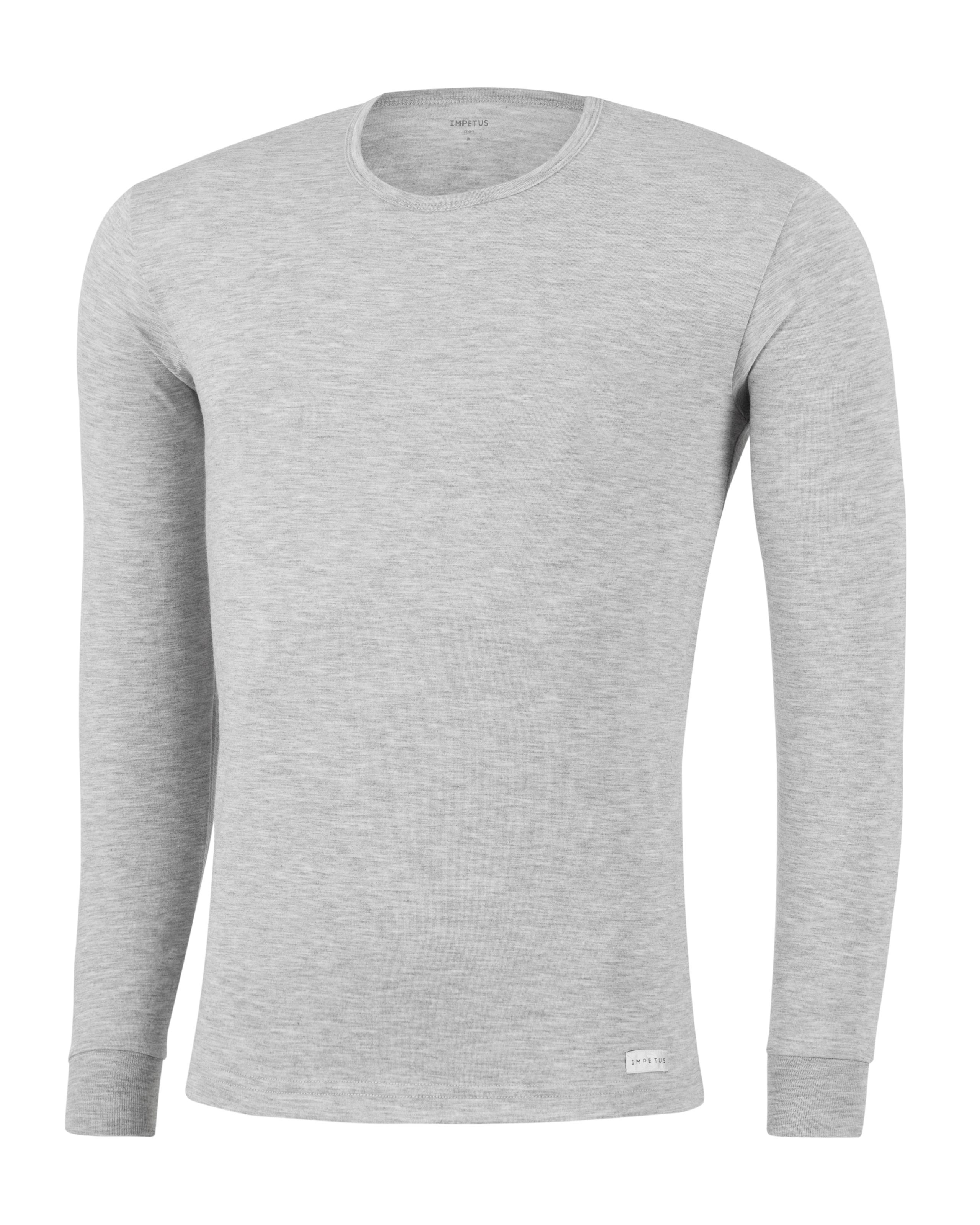Camiseta interior térmica de hombre de manga larga - Impetus - Gris claro Gris claro-4