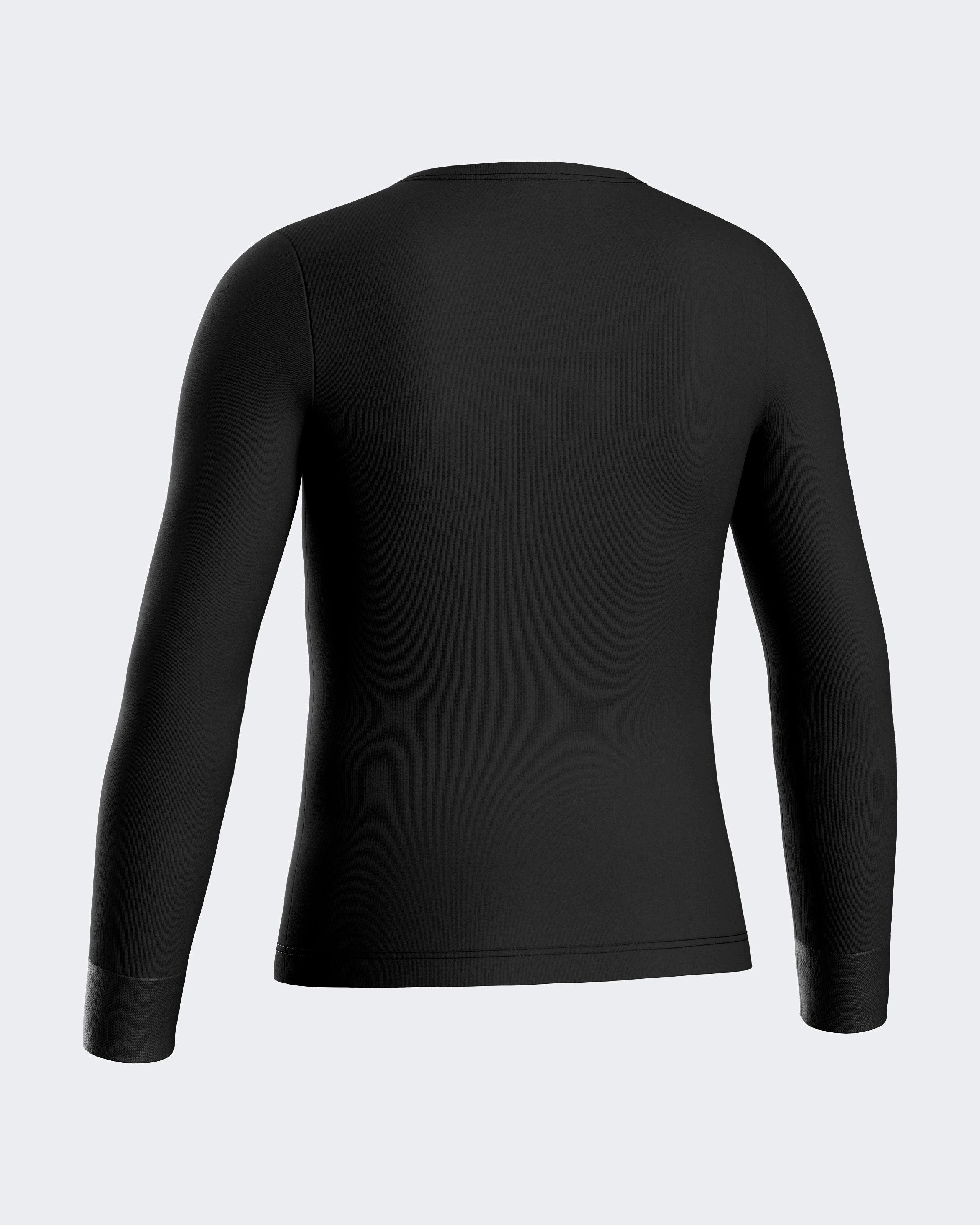 Camiseta interior térmica de manga larga - Impetus - Negro Negro-3