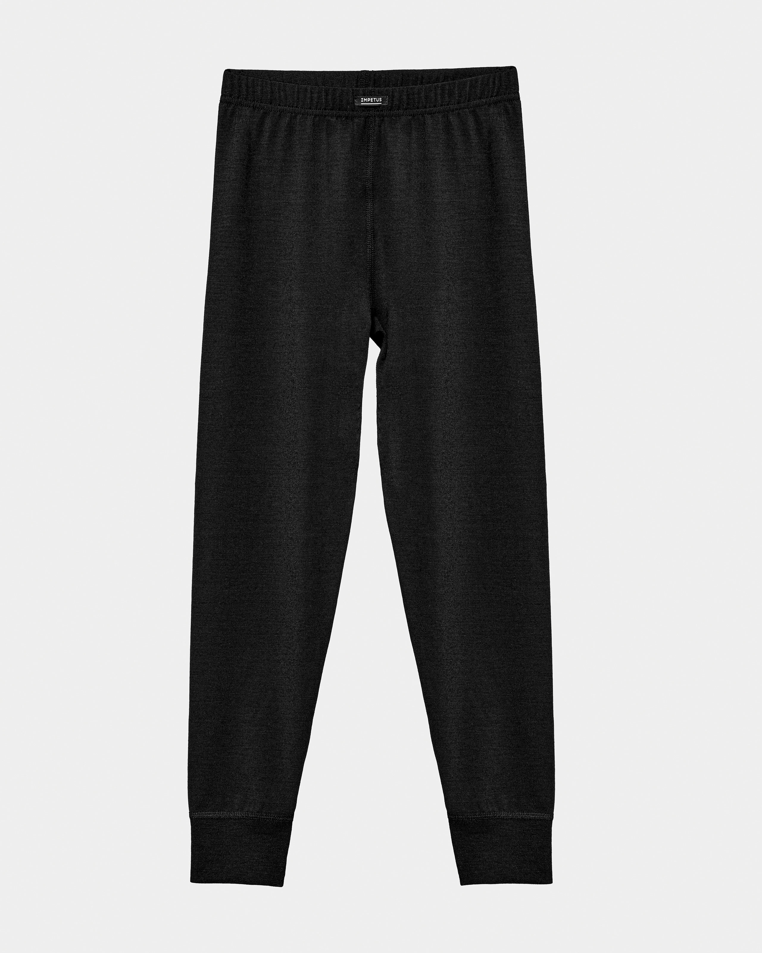 Imagen 1 de Pantalón interior térmico liso con puños y cintura elástica - Impetus - Negro Negro