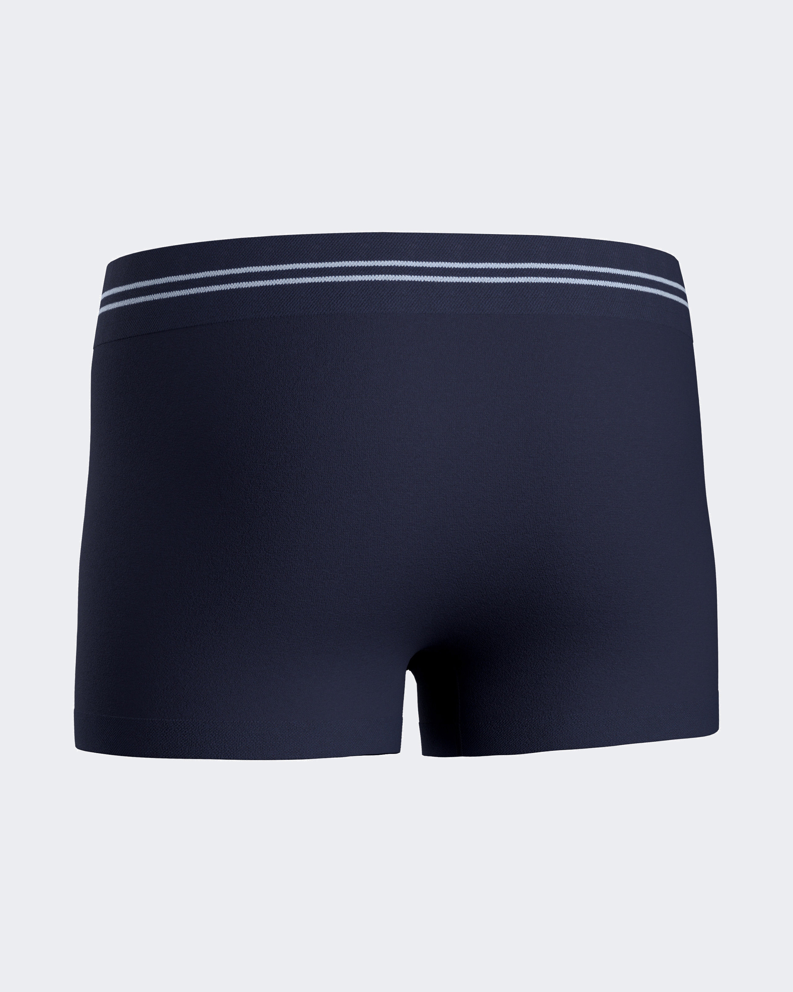 Pack de dos bóxers de niño lisos y sin costuras - Impetus - Azul marino Azul marino-5