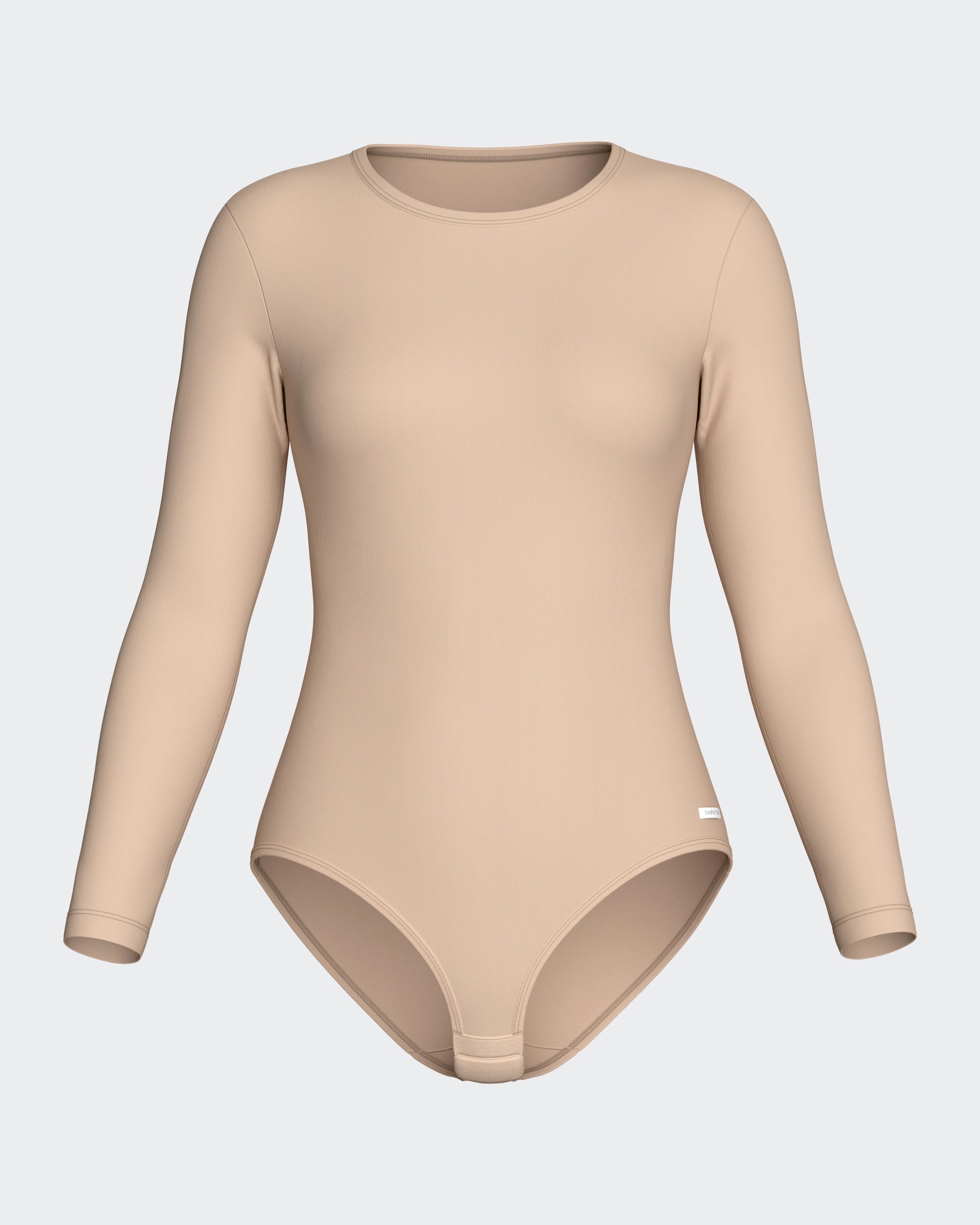 Body térmico de manga larga con cuello redondo - Impetus - Beige Beige-3