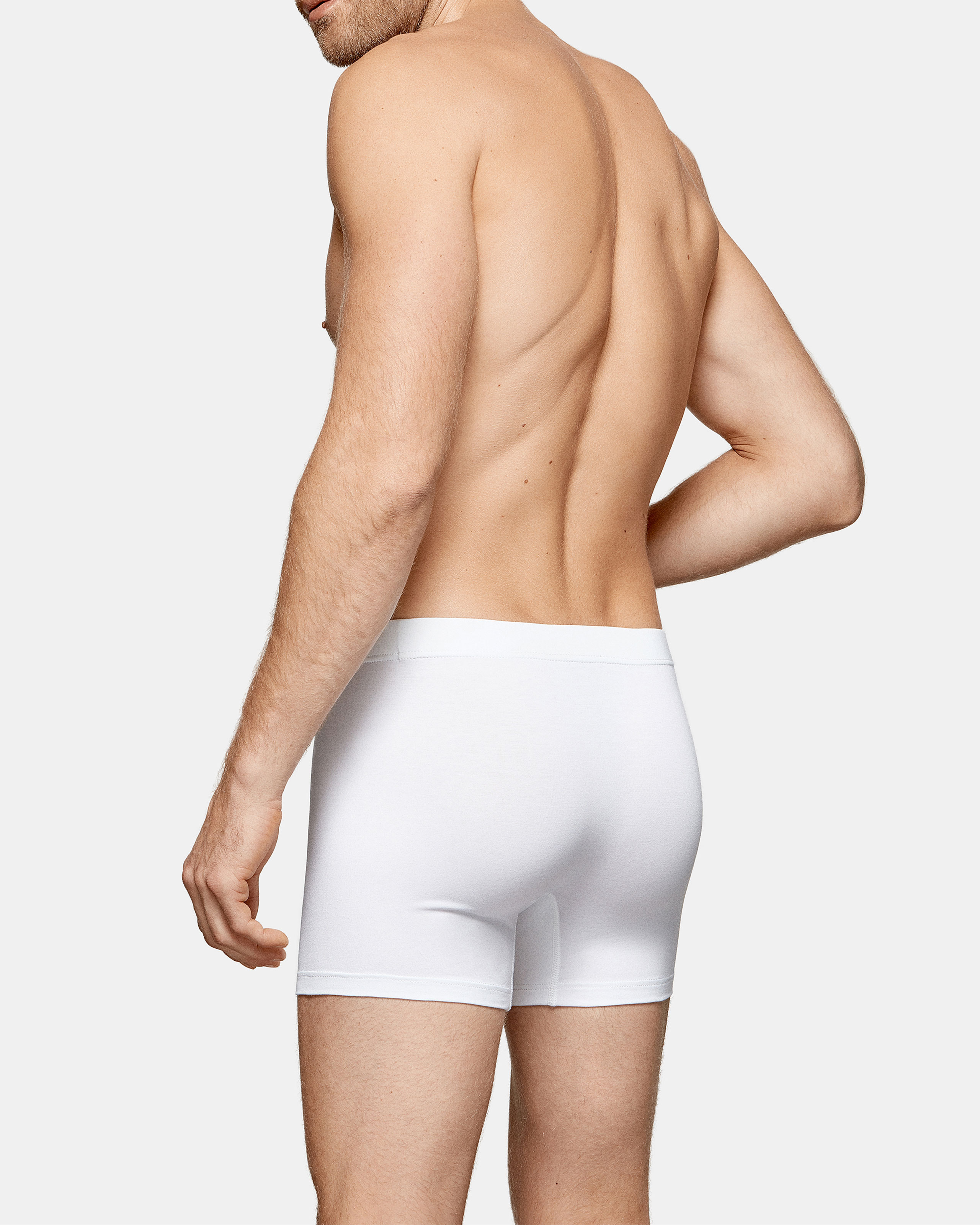 Bóxer de punto de hombre - Impetus - Blanco Blanco-2
