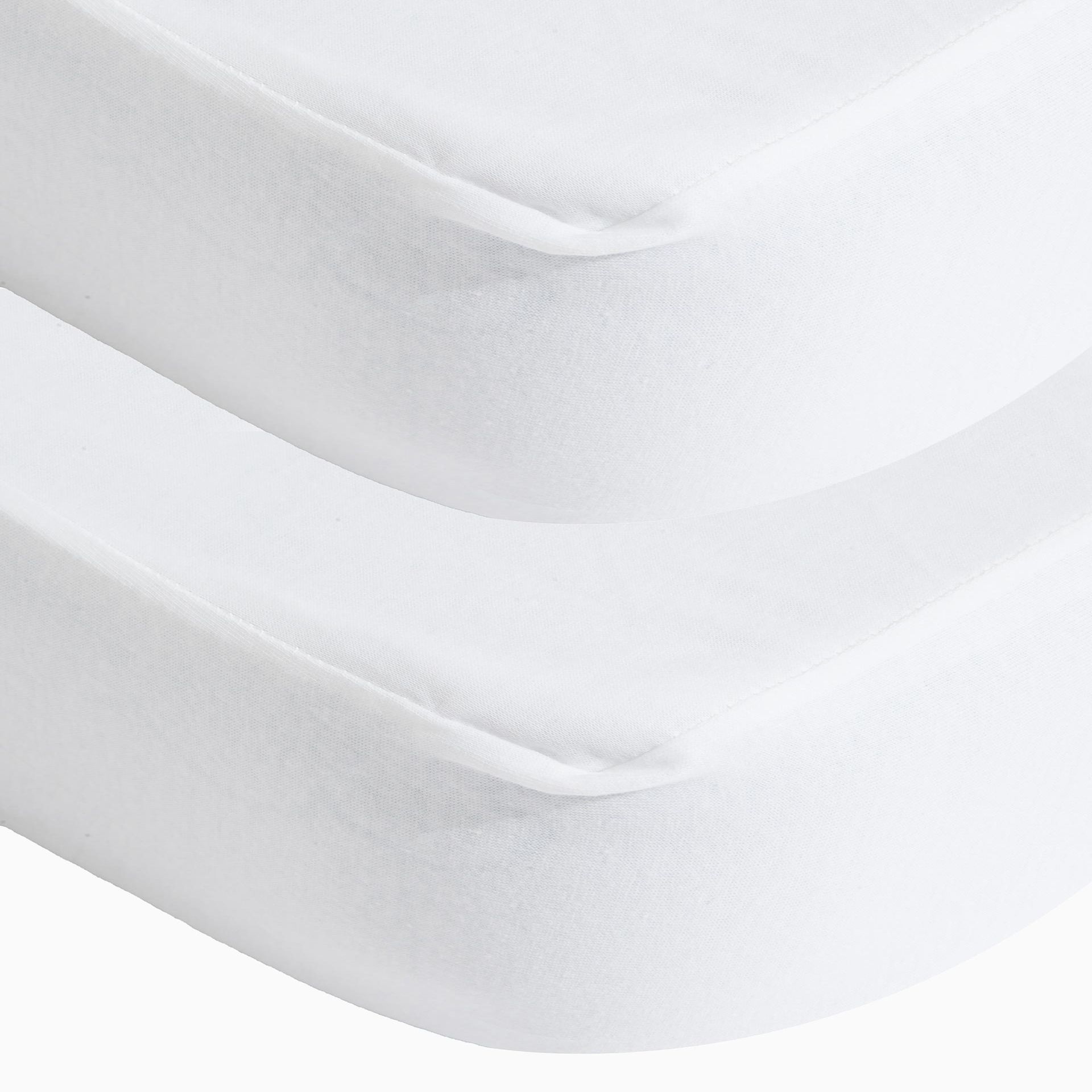 Pack de dos sábanas 54 x 90 ZIPPY en - Blanco Blanco-2