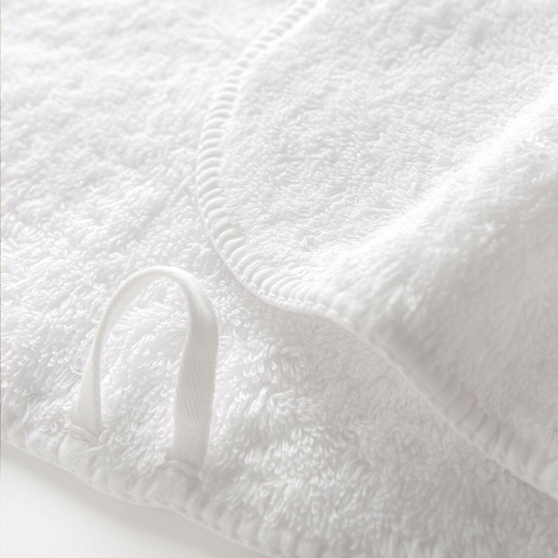 Imagen 2 de Toalla de baño Long Double Loop Graccioza - Blanco Ducha Blanco