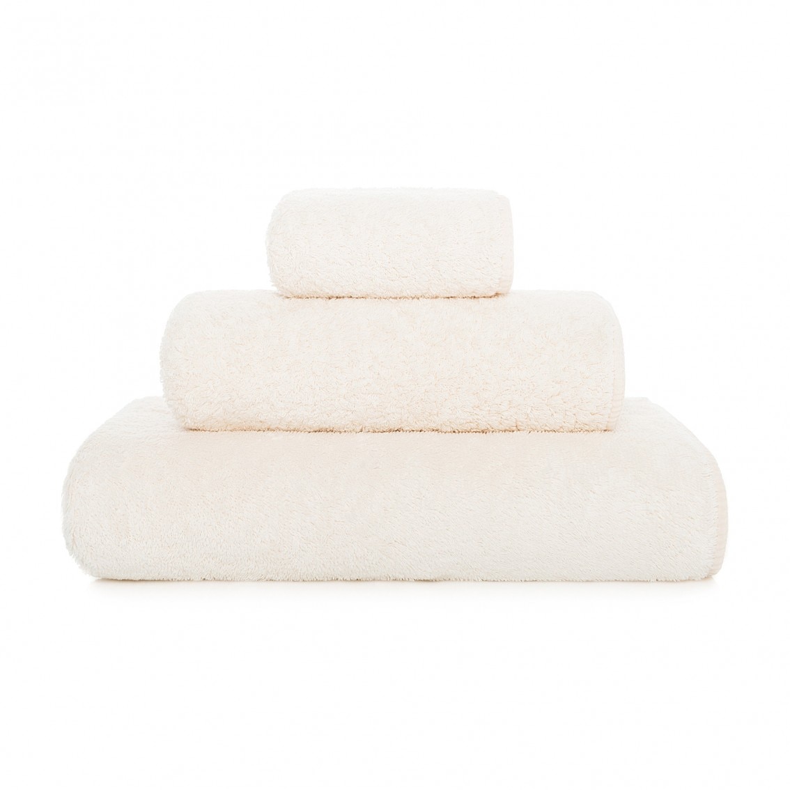 Imagen 2 de Toalla de baño Long Double Loop Graccioza - Crema Sábana de baño Crema