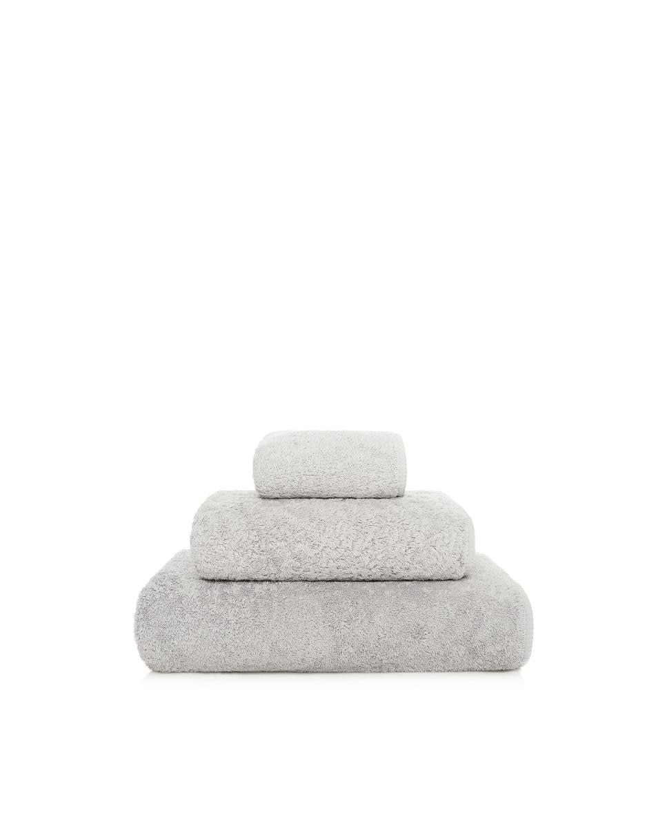 Toalla de baño Long Double Loop Graccioza - Gris claro Sábana de baño Gris claro-1