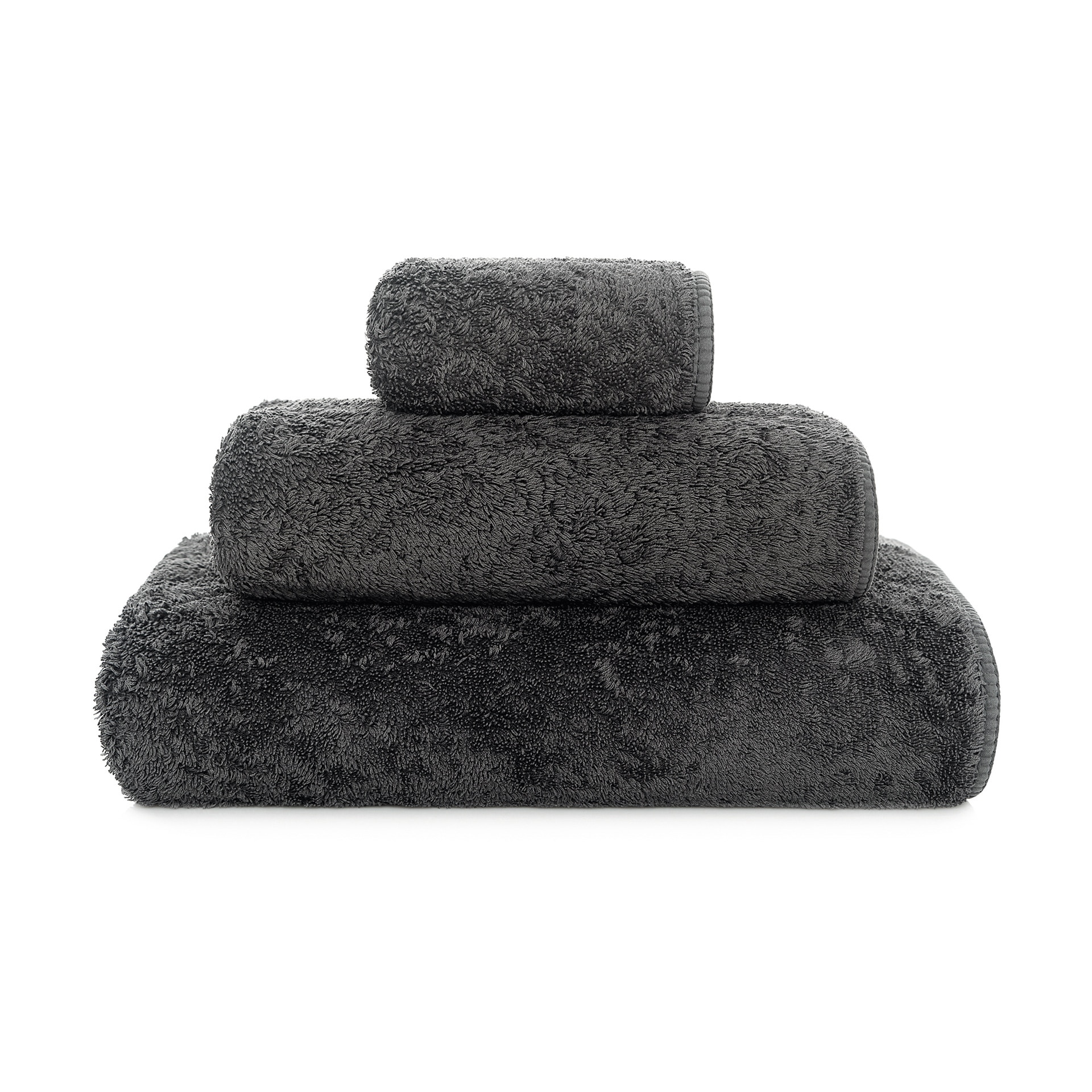 Imagen 1 de Toalla de baño Long Double Loop Graccioza - Gris oscuro Ducha Gris oscuro