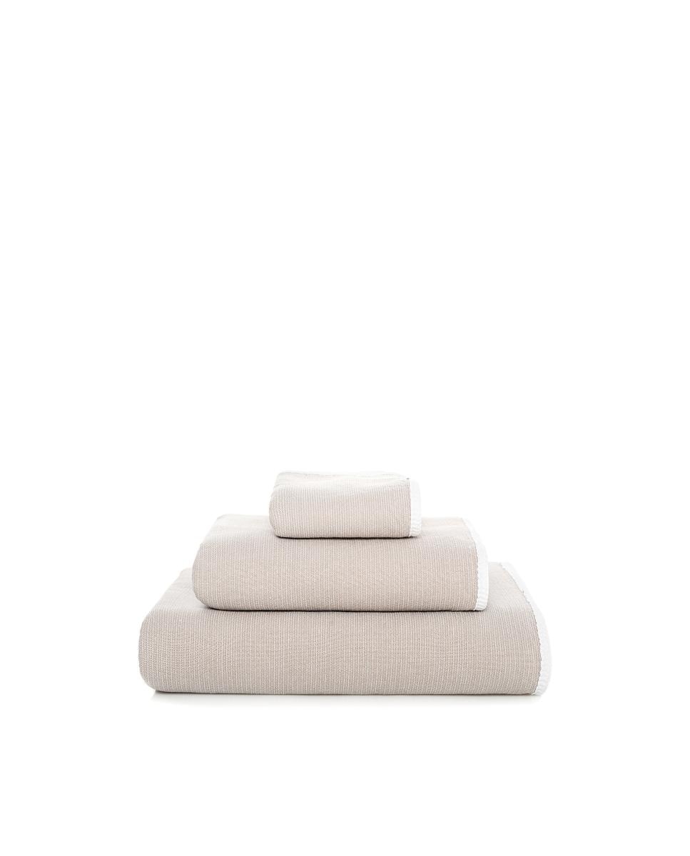 Toalla de baño Double Tone Graccioza - Marrón claro Tocador Marrón claro-1