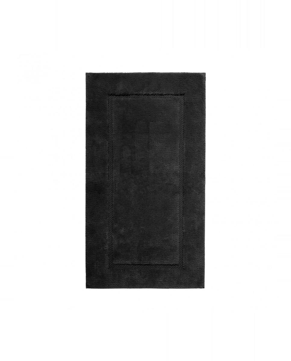 Imagen 2 de Alfombra de baño algodón Egoist Graccioza - Negro 50 x 80 cm Negro