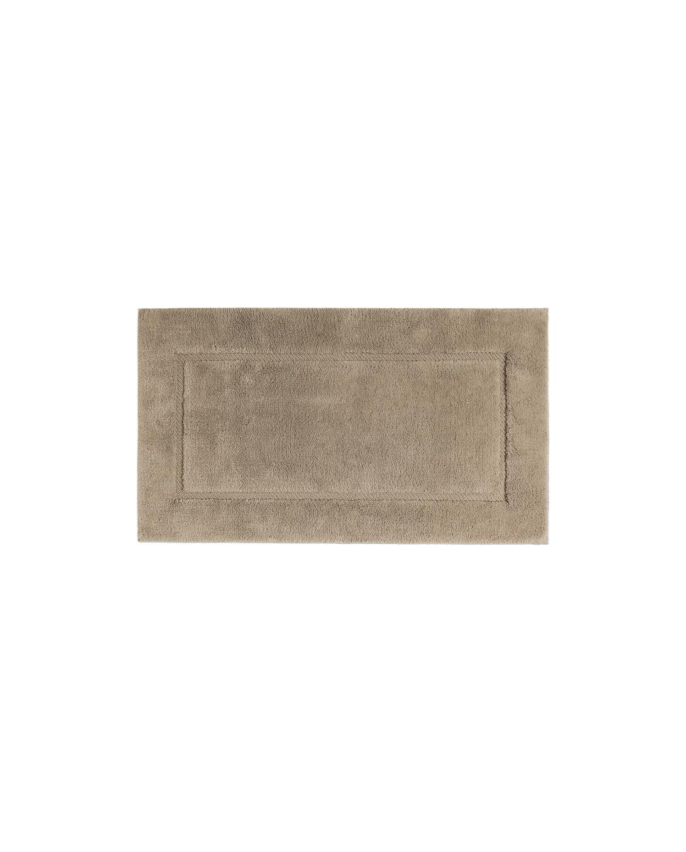 Imagen 1 de Alfombra de baño algodón Egoist Graccioza - Marrón claro 60 x 100 cm Marrón claro