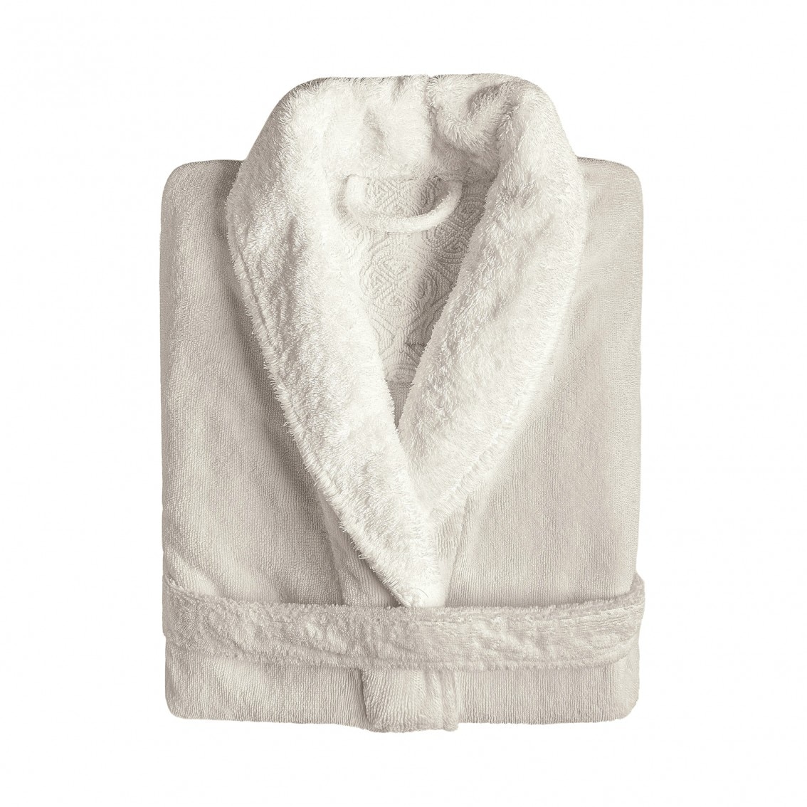 Imagen 1 de Albornoz unisex algodón Egoist Graccioza - Beige L Beige