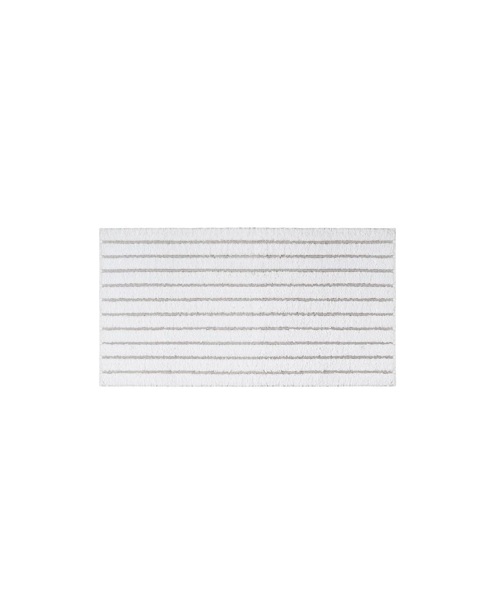 Imagen 1 de Alfombra de baño Meridian Graccioza - Blanco 50 x 80 cm Blanco