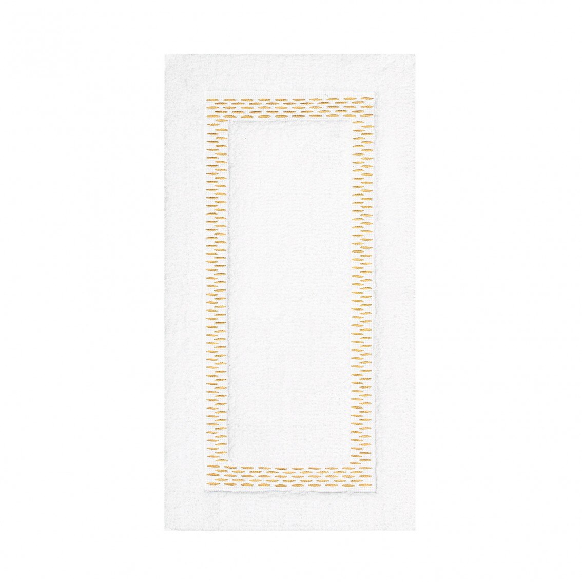 Imagen 2 de Alfombra de baño Alhambra Graccioza - Blanco / Dorado 60 x 100 cm Blanco / Dorado