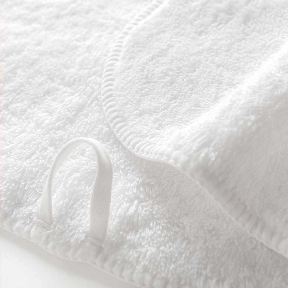 Imagen 2 de Toalla de baño Long Double Loop Graccioza - Blanco Nieve Ducha Blanco Nieve