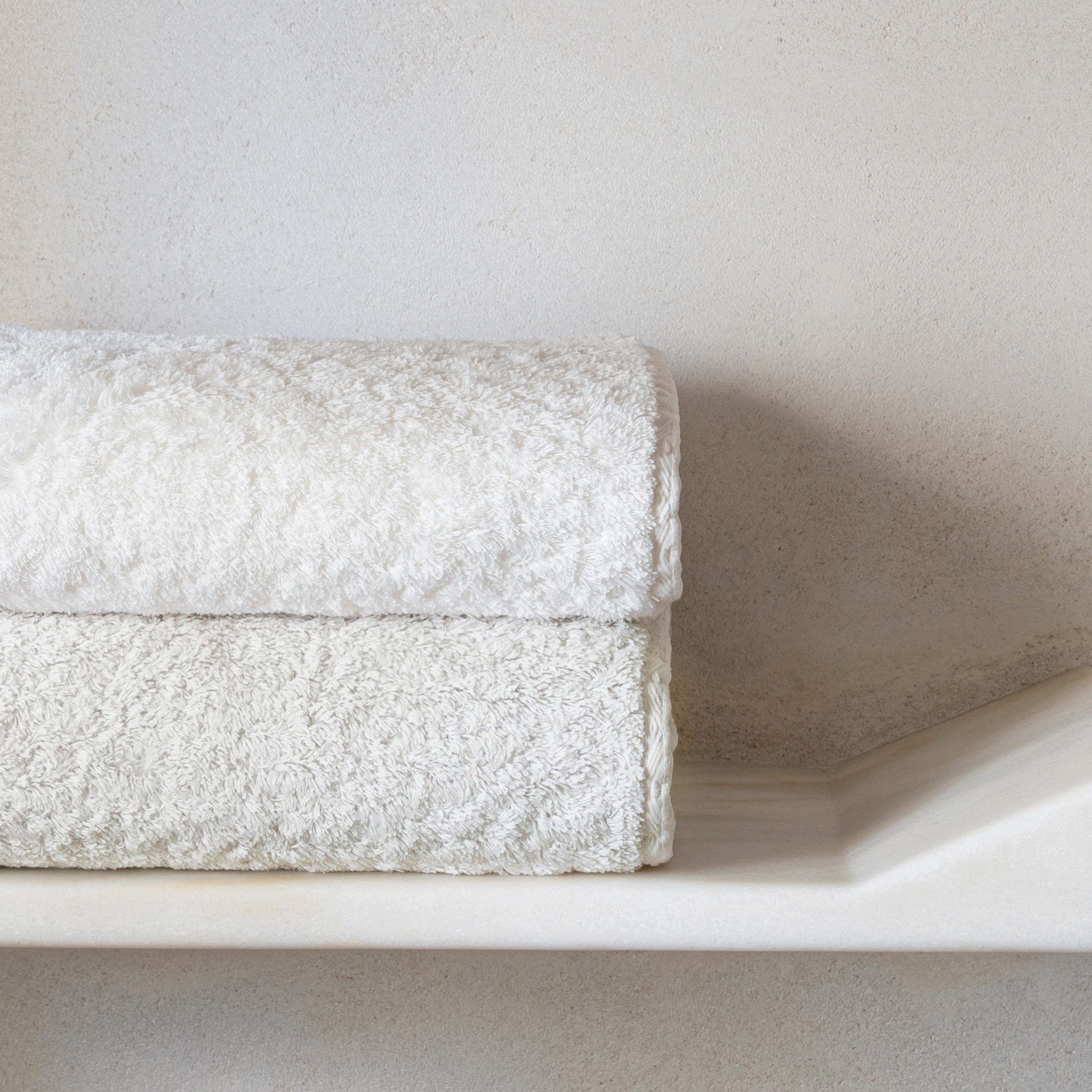 Imagen 2 de Toalla de baño Grand Egoist Graccioza - Blanco Lavabo Blanco