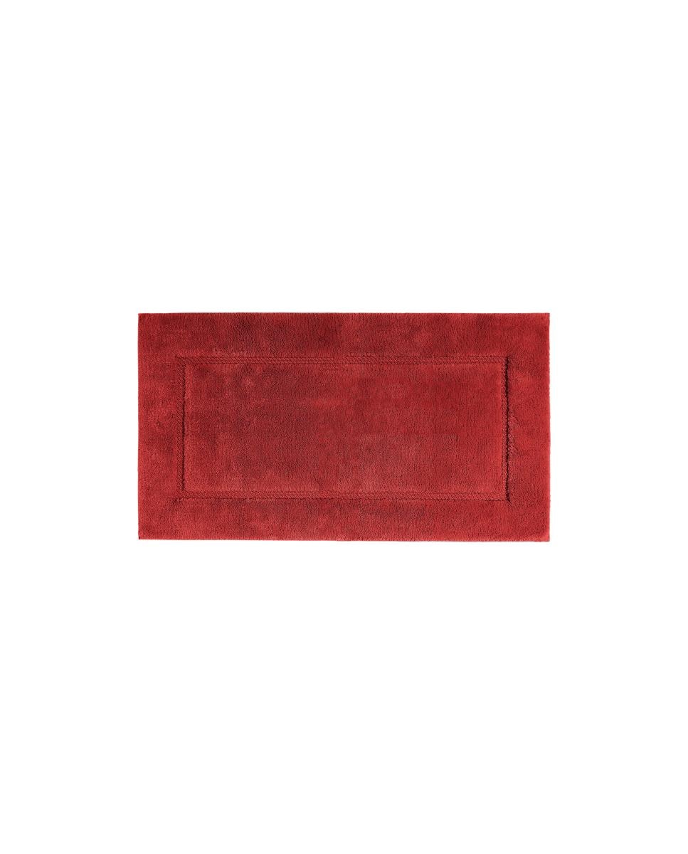 Imagen 1 de Alfombra de baño algodón Egoist Graccioza - Rojo 70 x 120 cm Rojo