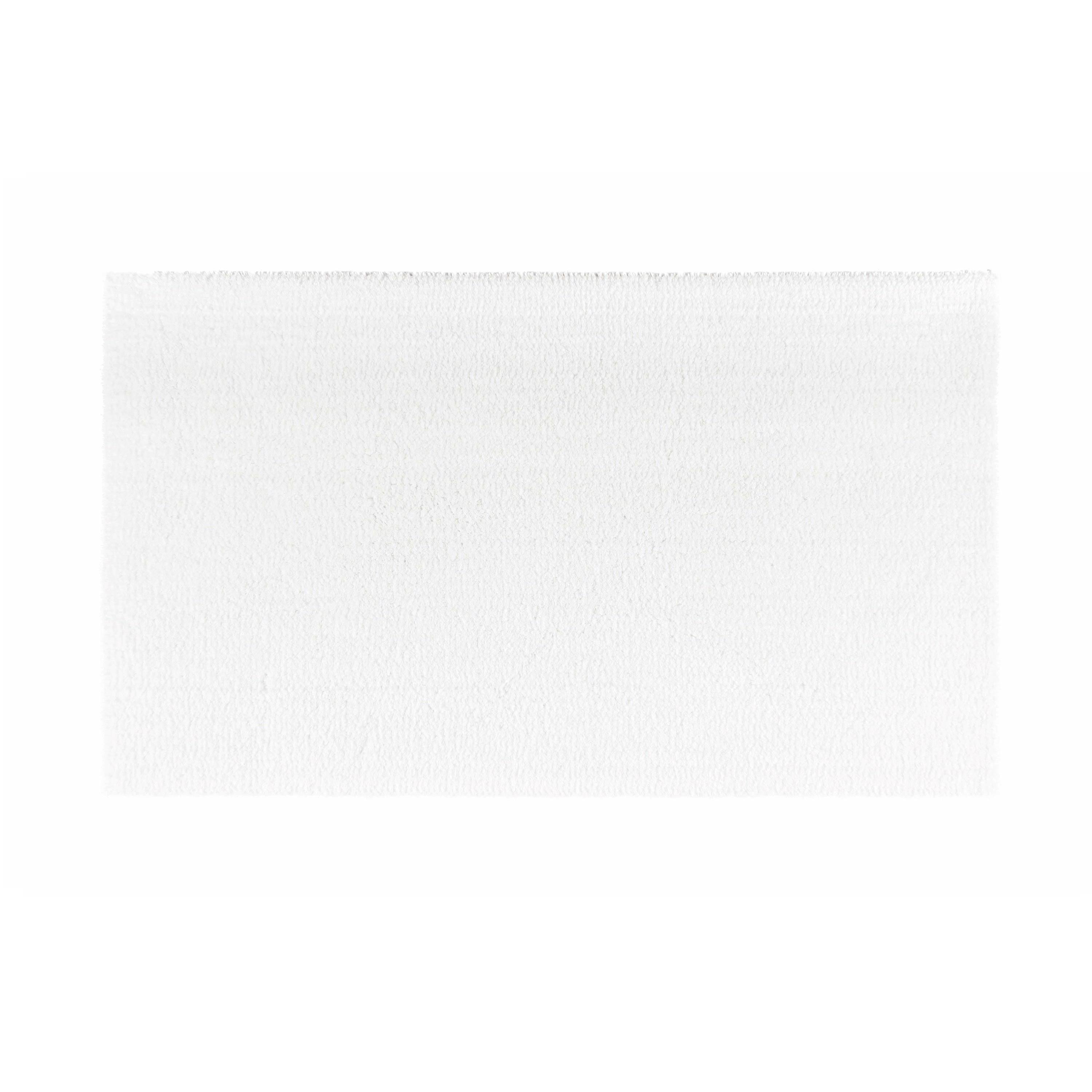 Imagen 1 de Alfombra de baño Egoist Velour Graccioza - Blanco 50 x 80 cm Blanco
