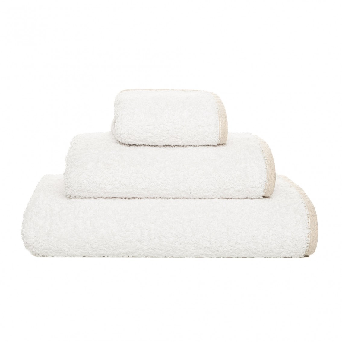 Imagen 1 de Toalla de baño algodón Linen Snow Graccioza - Blanco Ducha Blanco