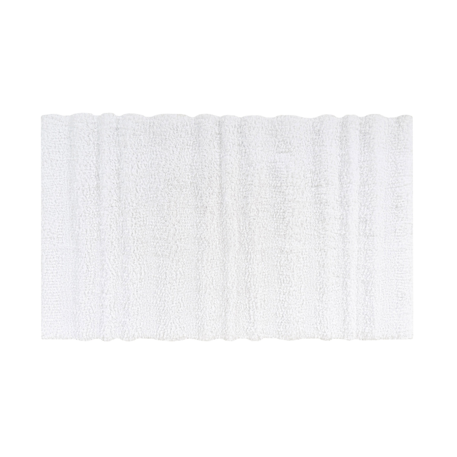 Imagen 1 de Alfombra de baño algodón Alentejo Graccioza - Blanco 60 x 100 cm Blanco