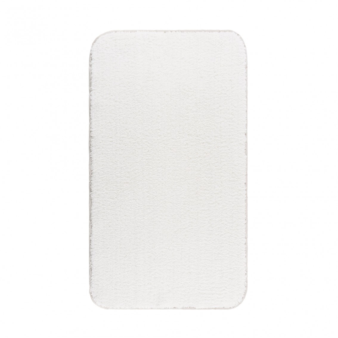 Imagen 2 de Alfombra de baño algodón Linen Snow Graccioza - Blanco 60 x 100 cm Blanco