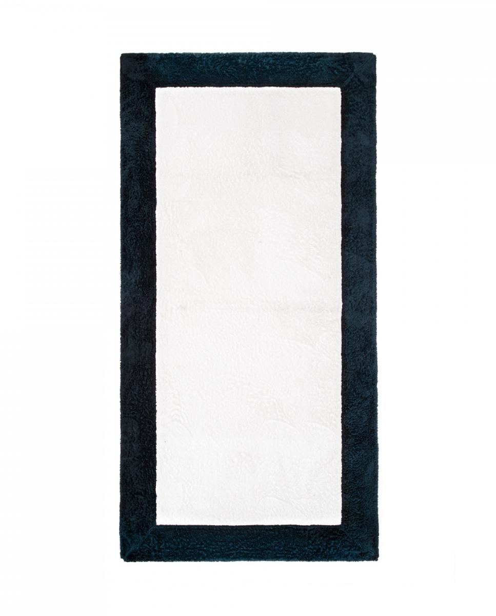 Imagen 1 de Toalla de Playa Lux Graccioza - Blanco / Azul marino 95 x 200 cm Blanco / Azul marino