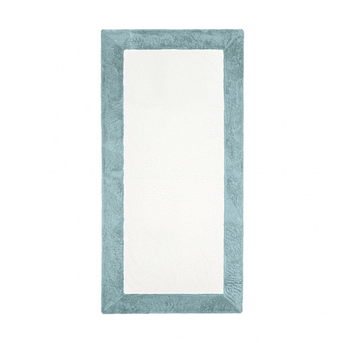 Imagen 1 de Toalla de Playa Lux Graccioza - Blanco / Azul celeste 95 x 200 cm Blanco / Azul celeste