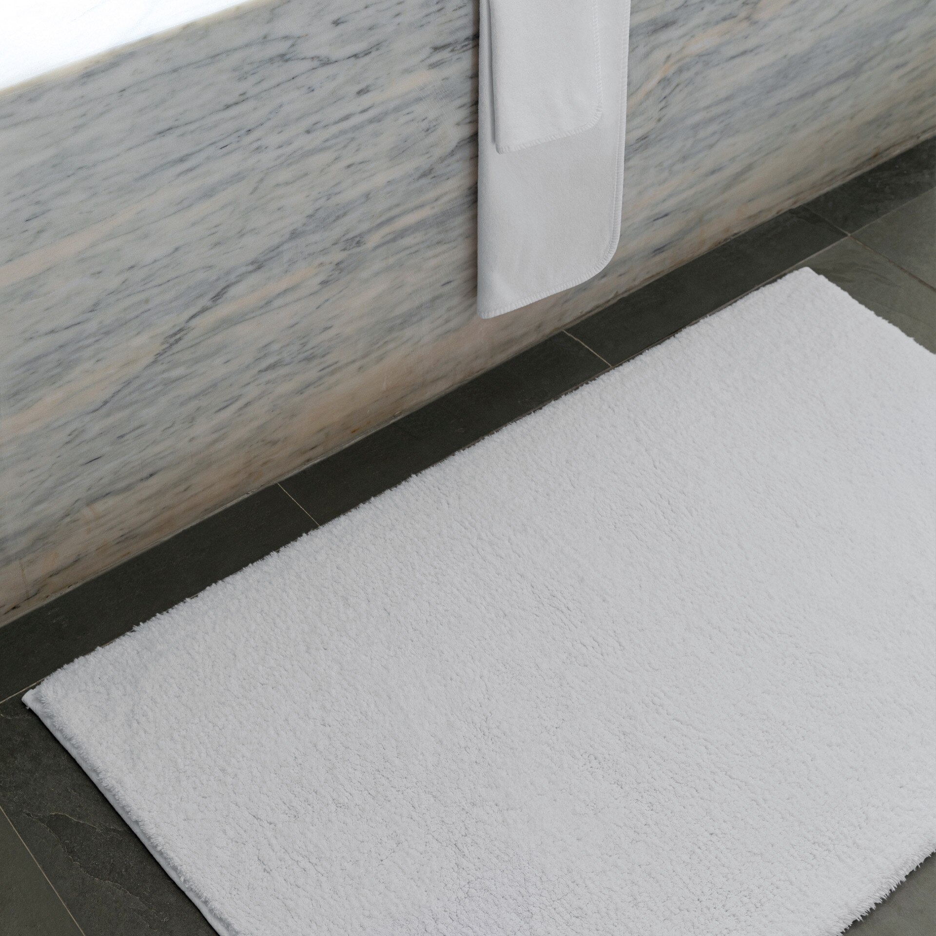 Imagen 3 de Alfombra de baño algodón Cool Graccioza - Gris oscuro 60 x 100 cm Gris oscuro