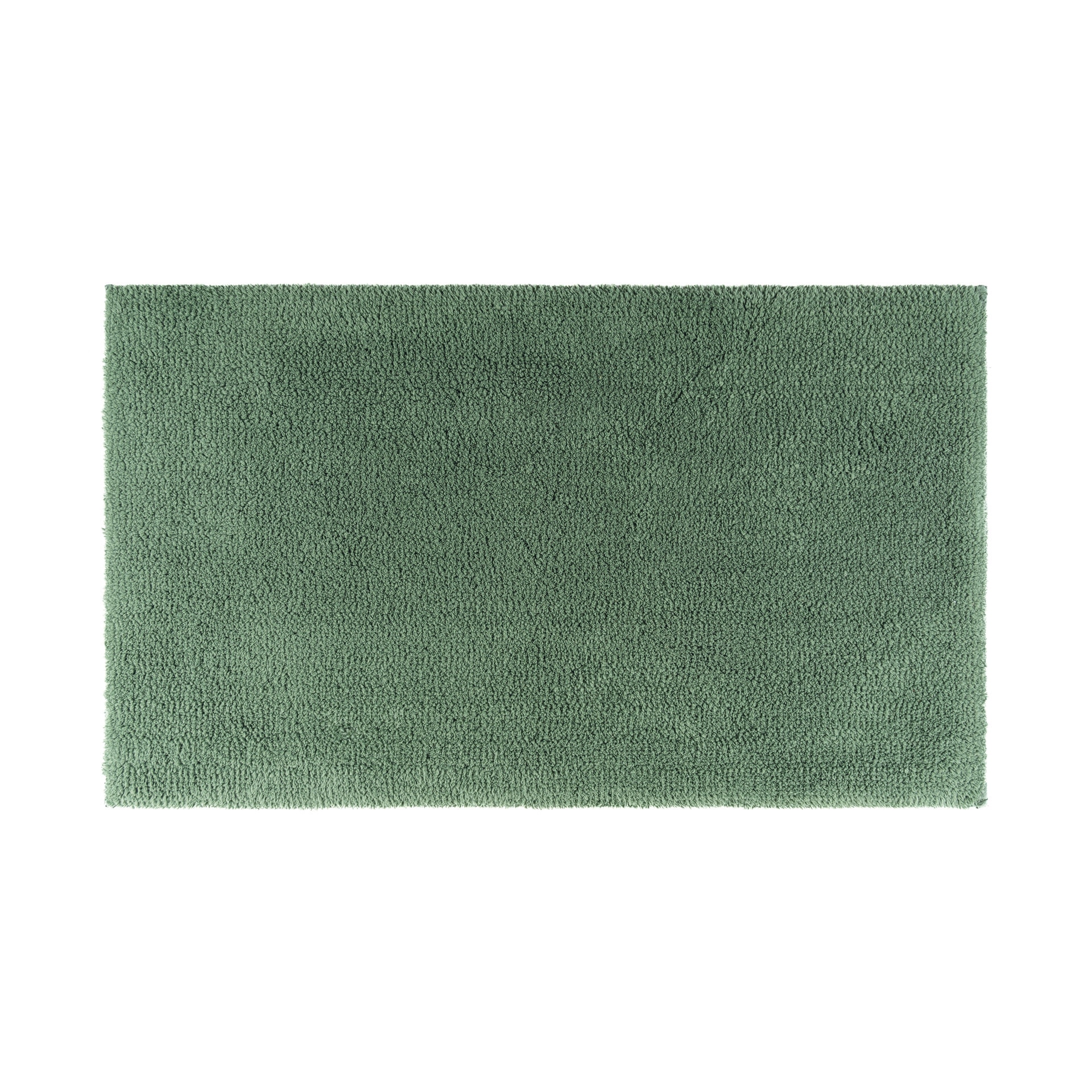 Imagen 1 de Alfombra de baño algodón Cool Graccioza - Verde oscuro 60 x 100 cm Verde oscuro