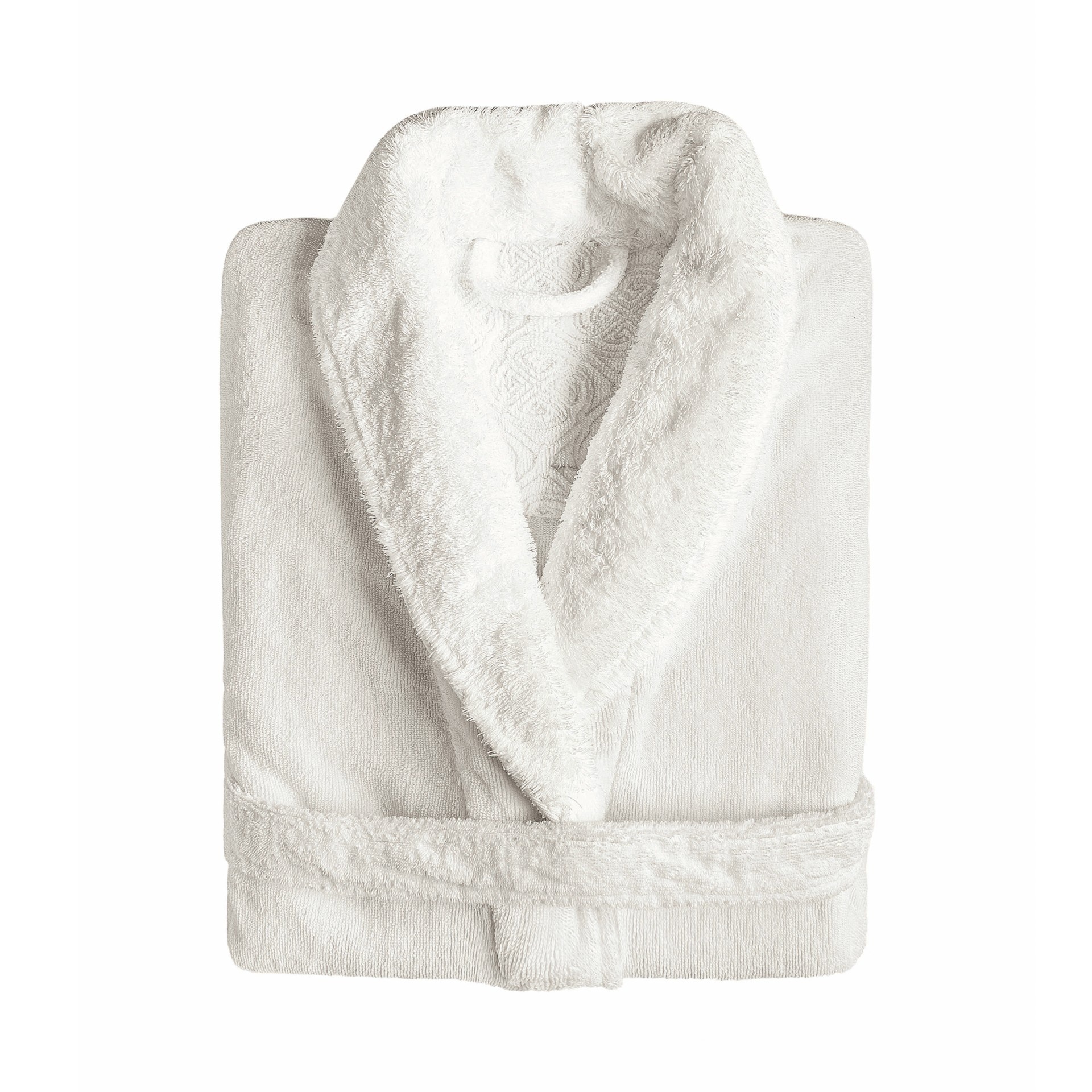 Imagen 1 de Albornoz unisex algodón Egoist Graccioza - Blanco roto XL Blanco roto