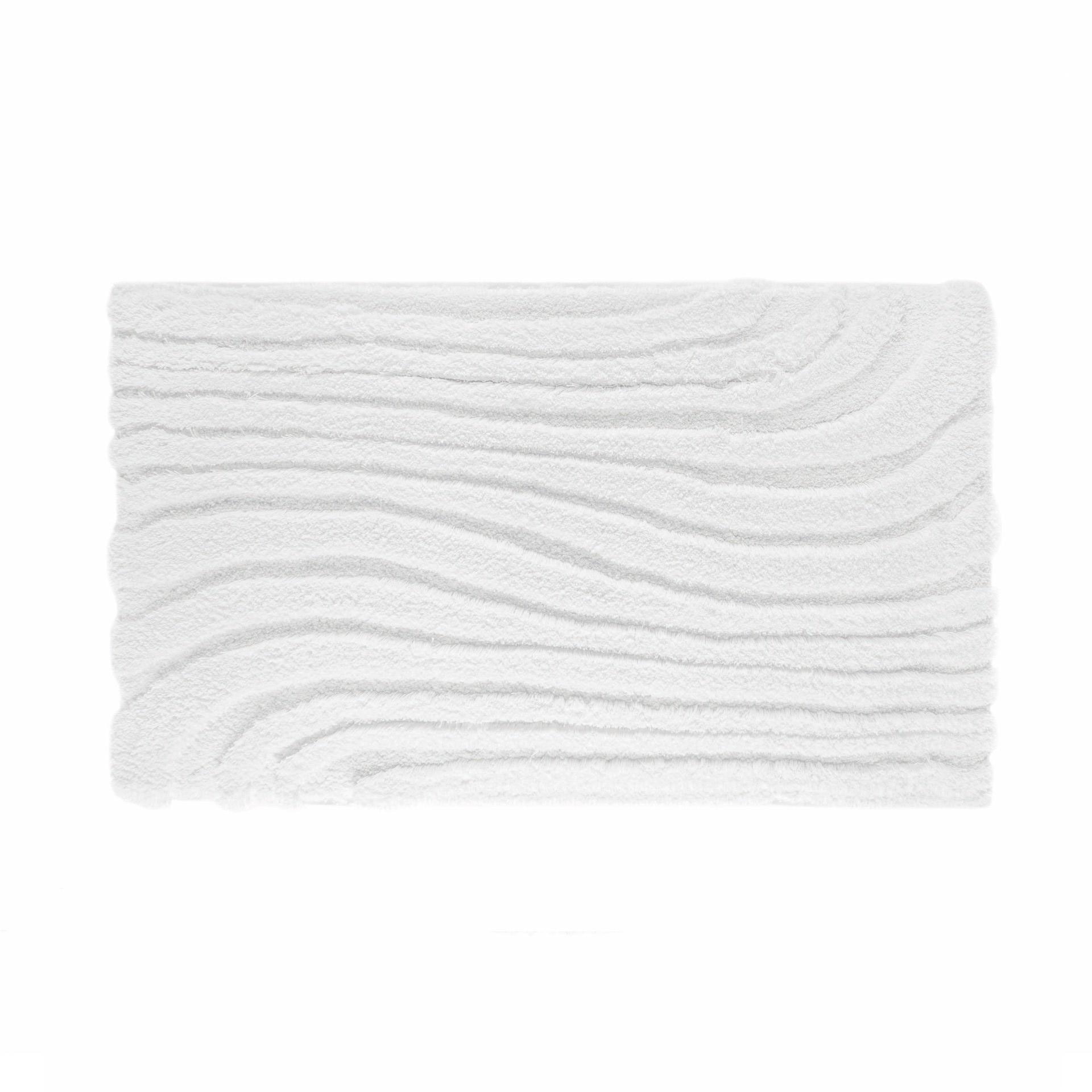 Imagen 1 de Alfombra de baño Linea Graccioza - Blanco 60 x 100 cm Blanco