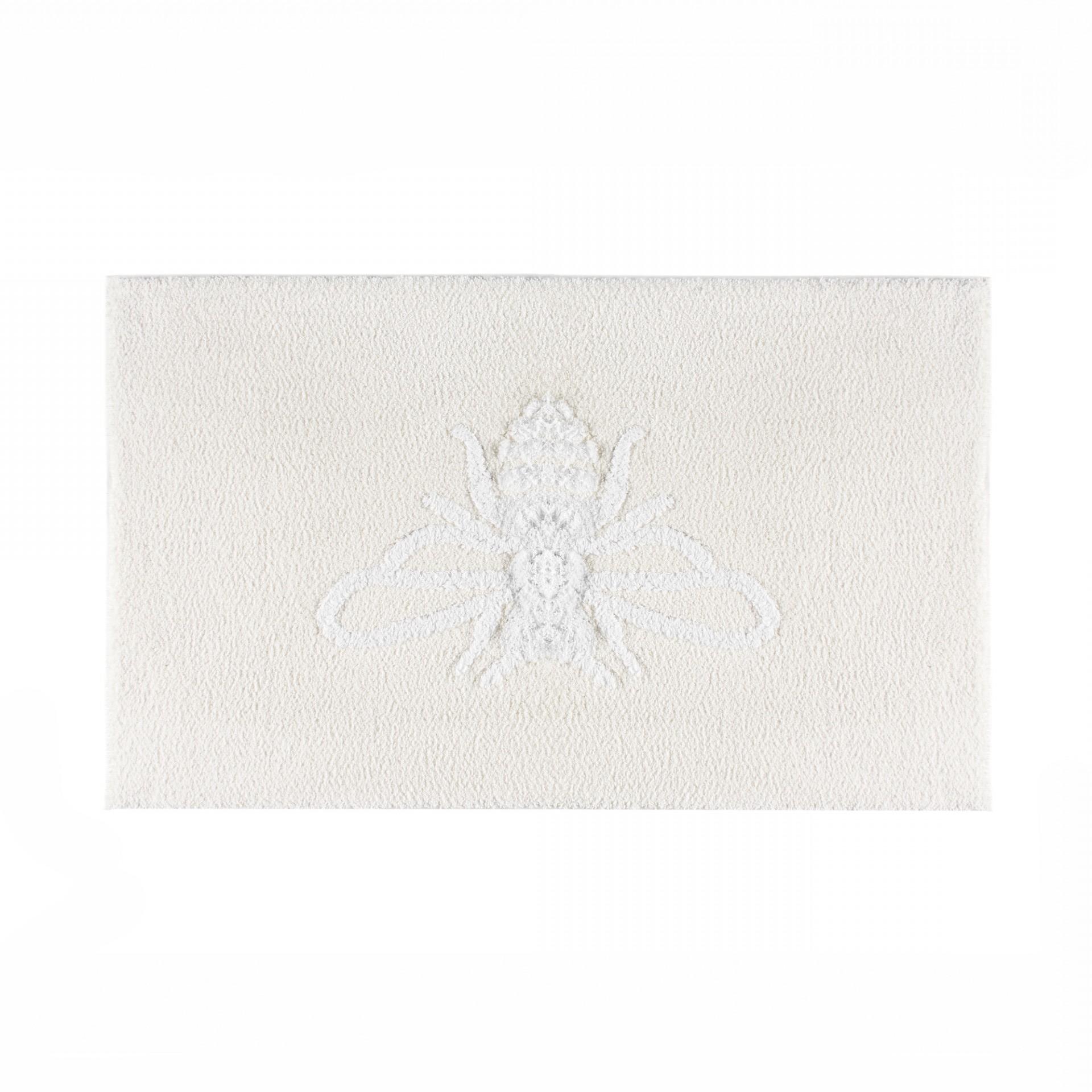 Imagen 1 de Alfombra de baño Apiary Graccioza - Blanco 60 x 100 cm Blanco