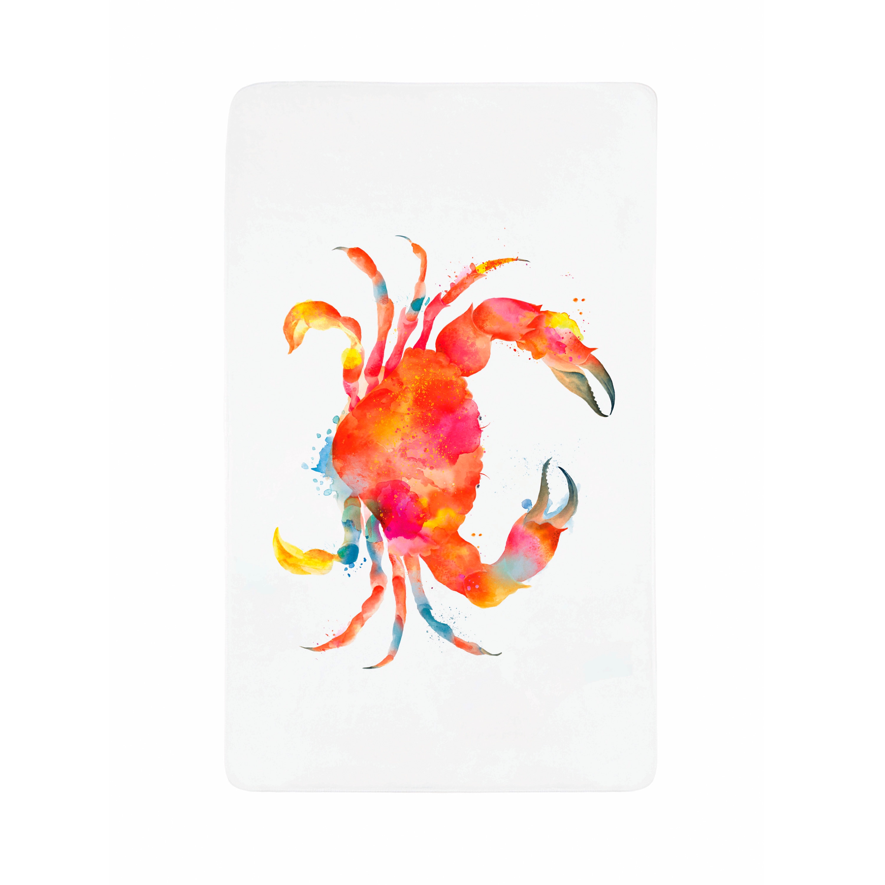 Imagen 1 de Toalla de Playa Graccioza Crab - Blanco 100 x 180 cm Blanco