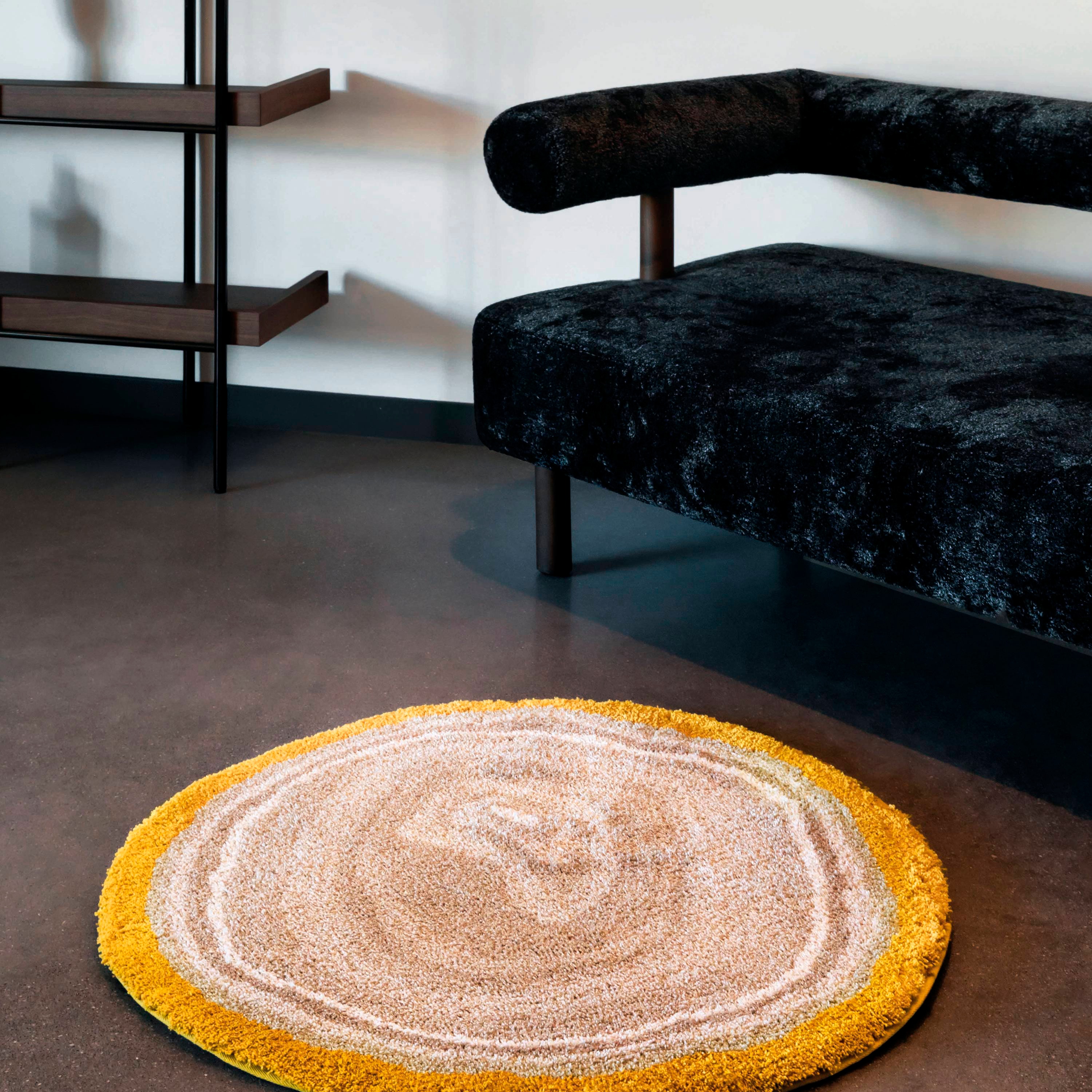 Imagen 2 de Alfombra de baño Agate Graccioza - Oro 80 x 80 cm Oro