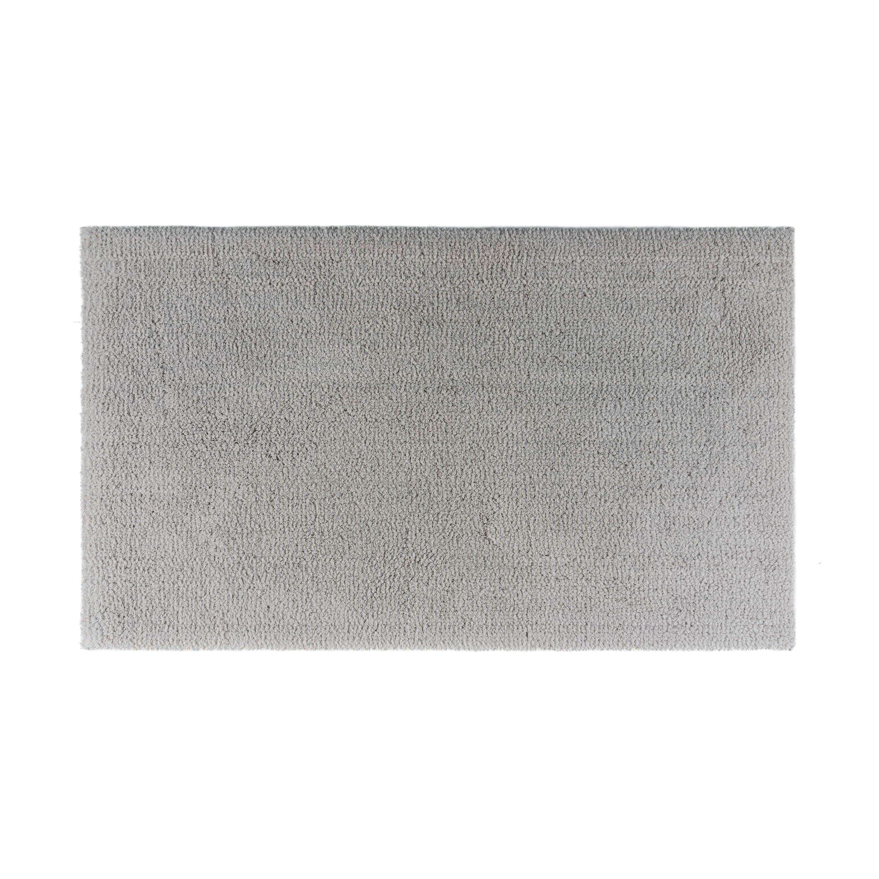 Imagen 1 de Alfombra de baño Egoist Velour Graccioza - Gris claro 60 x 60 cm Gris claro