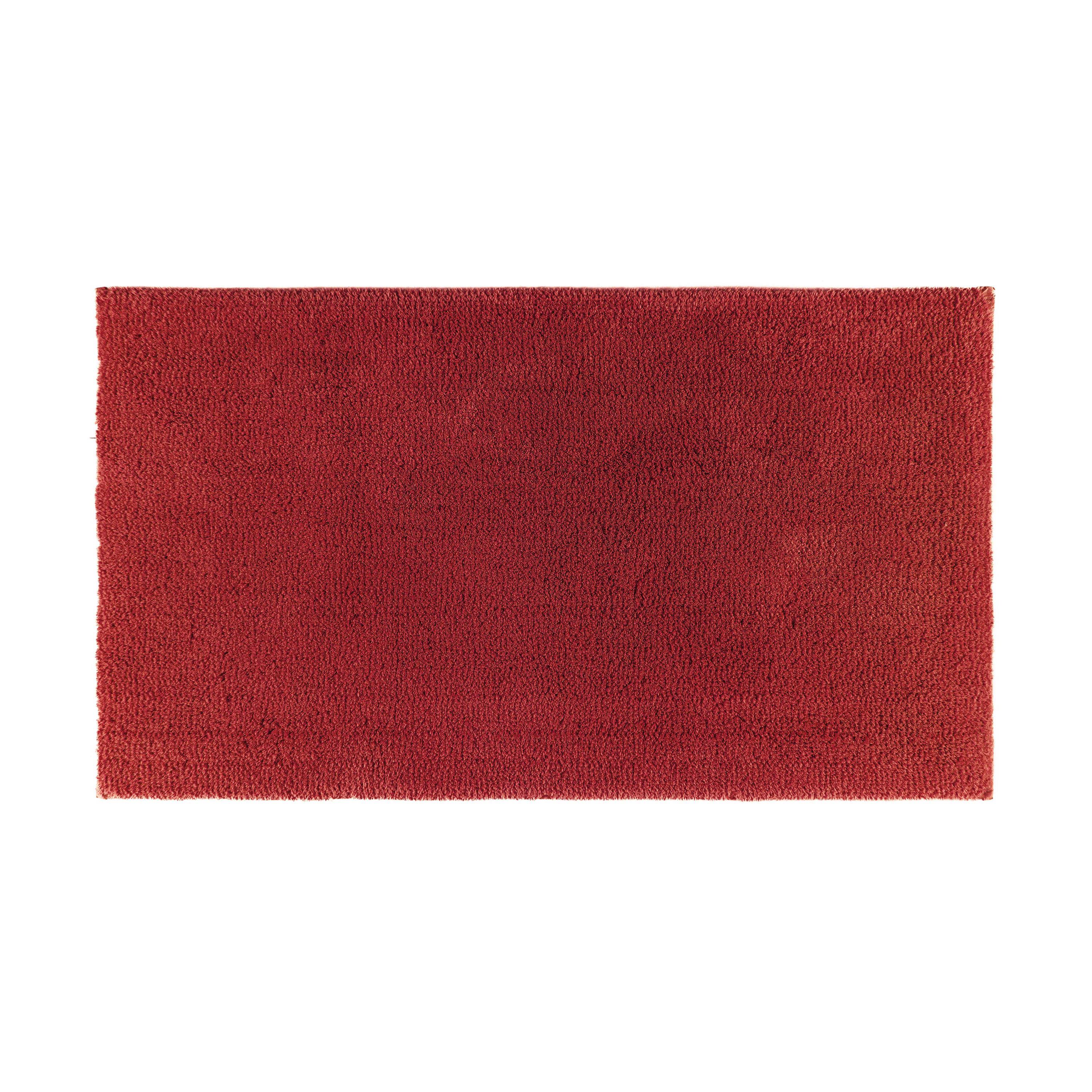 Imagen 1 de Alfombra de baño Egoist Velour Graccioza - Rojo 50 x 80 cm Rojo