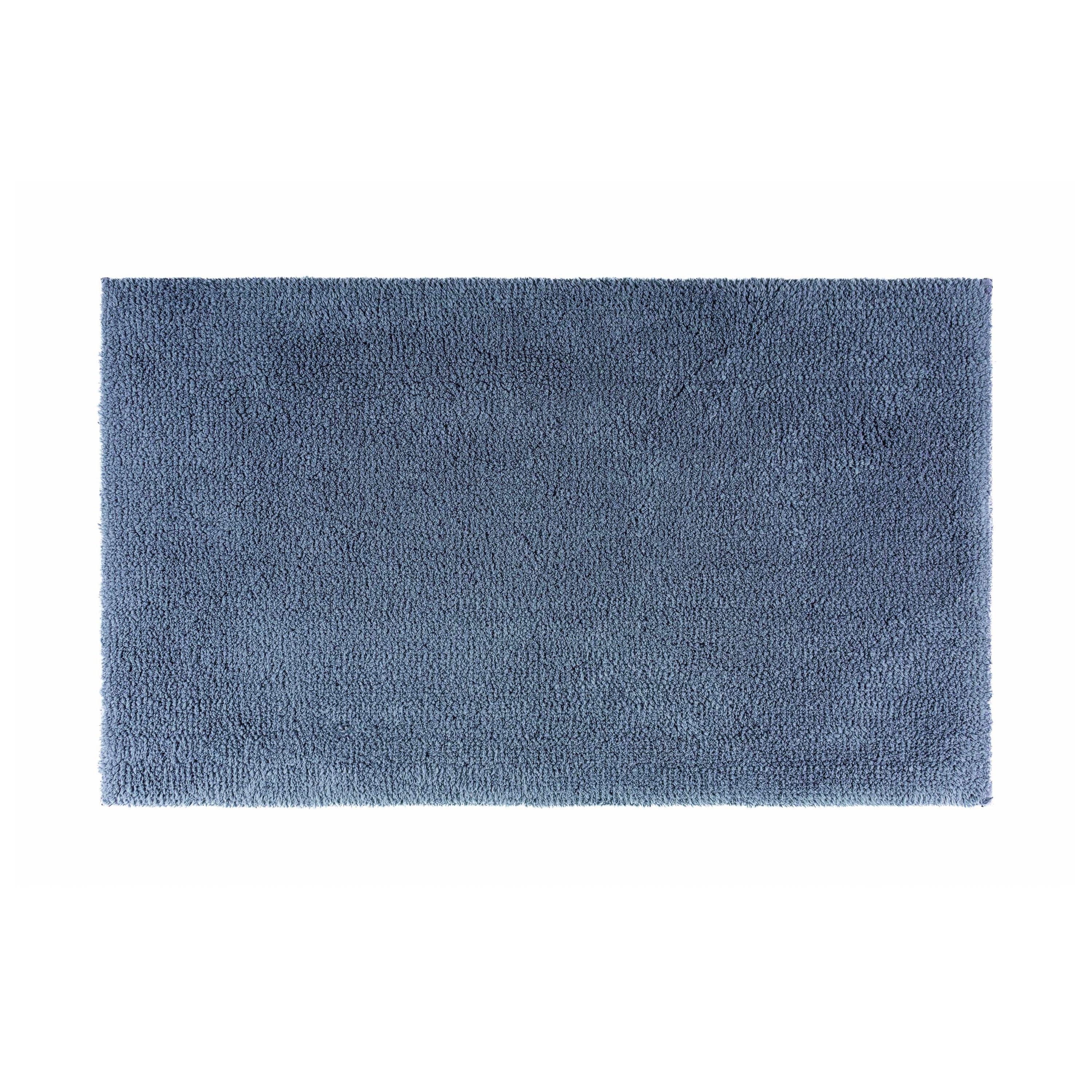 Imagen 1 de Alfombra de baño Egoist Velour Graccioza - Azul 50 x 80 cm Azul
