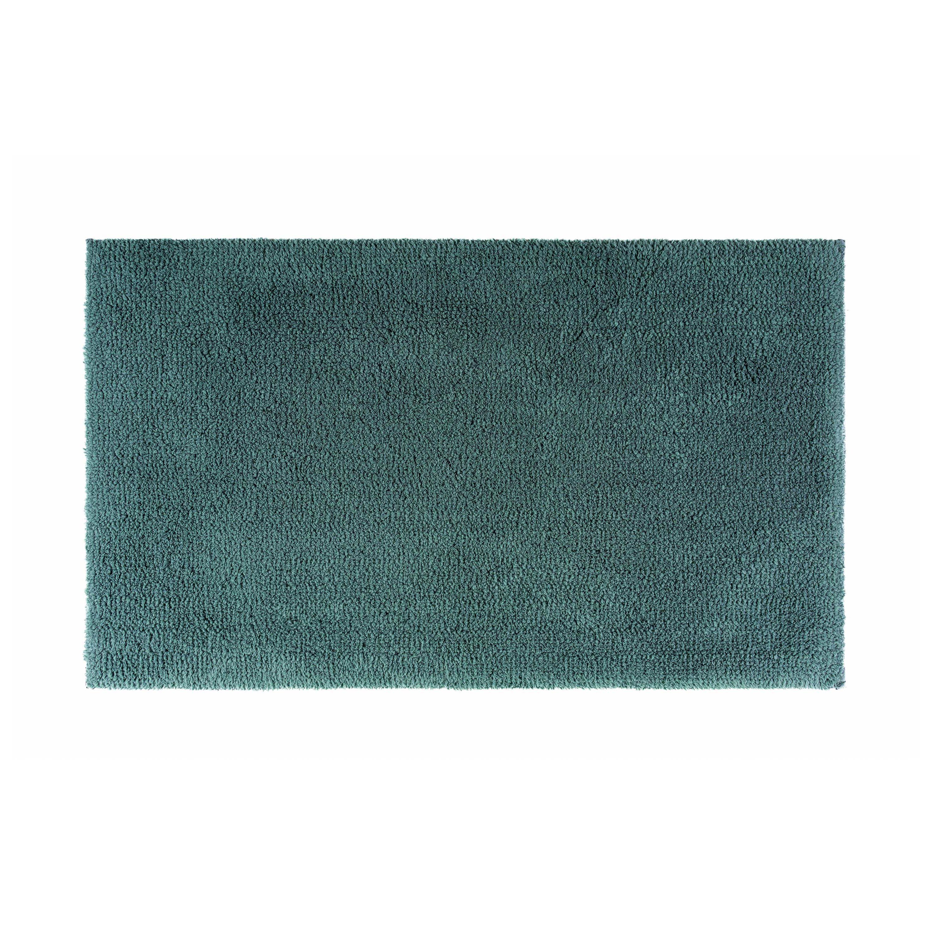 Imagen 1 de Alfombra de baño Egoist Velour Graccioza - Turquesa 50 x 80 cm Turquesa