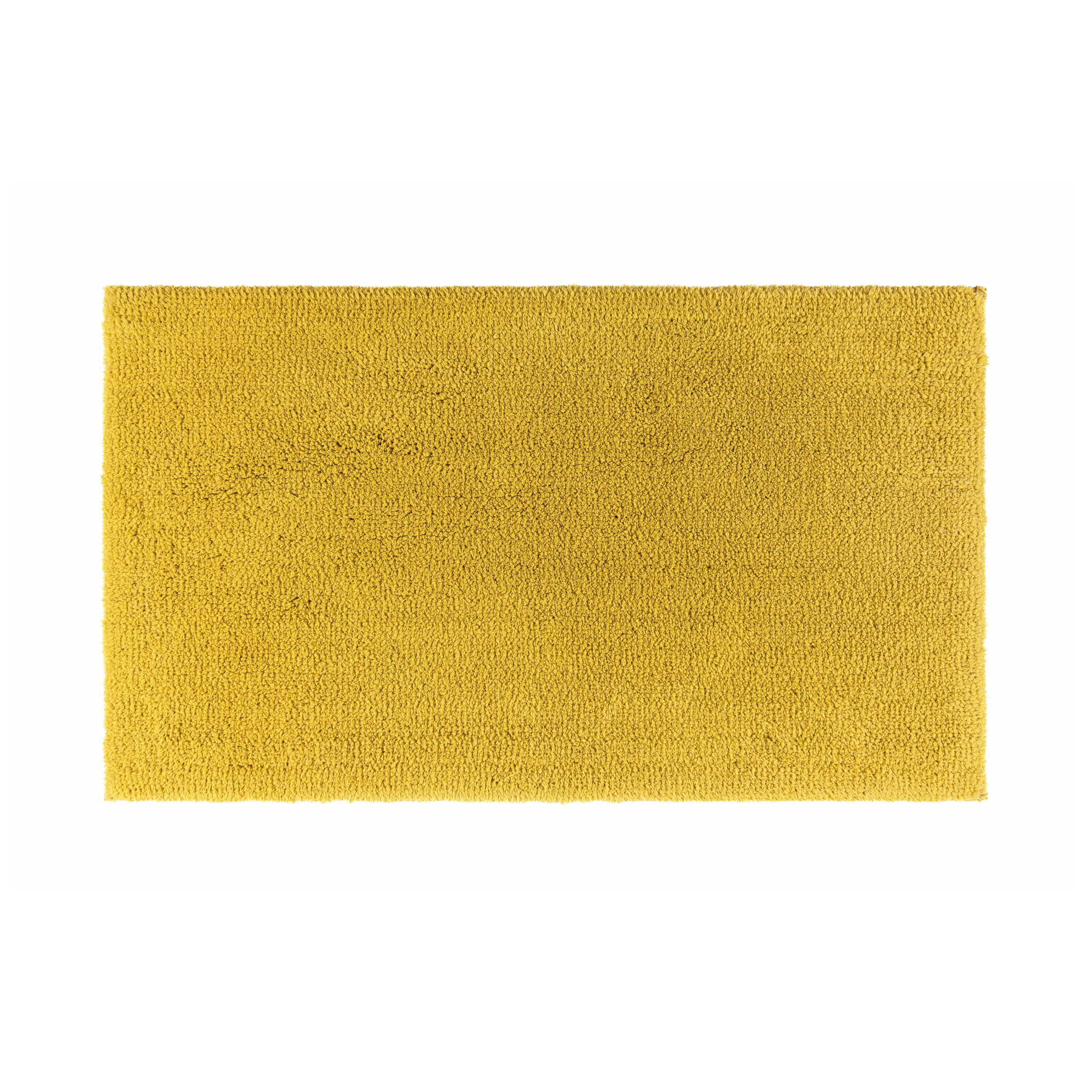 Imagen 1 de Alfombra de baño Egoist Velour Graccioza - Mostaza 60 x 100 cm Mostaza